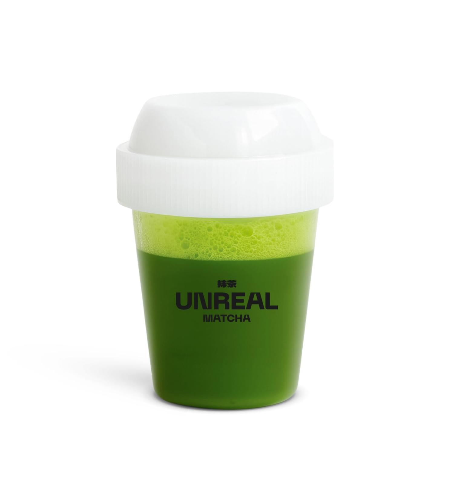 UNREAL Shaker matcha emporter Mini | 20 ml | Plastique sans BPA | Gobelet matcha compact | Fabriqu au Japon - Buy Online on GoSupps.com