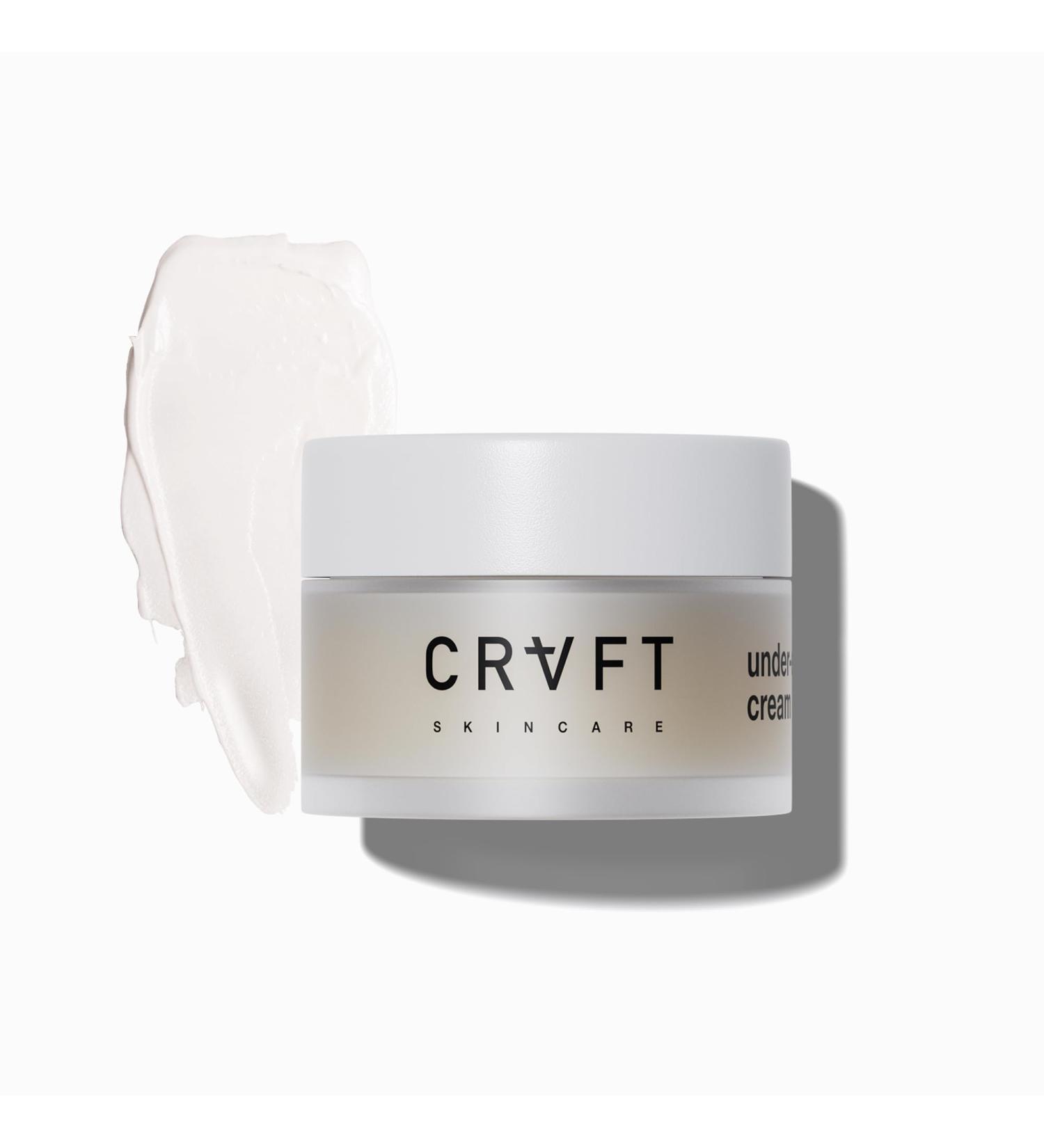 CRVFT Under Eye Cream - Brighten Dark Circles & Reduce Puffiness | Caffeine & Peppermint Scent | 30-Day Supply - Buy Online on GoSupps.com