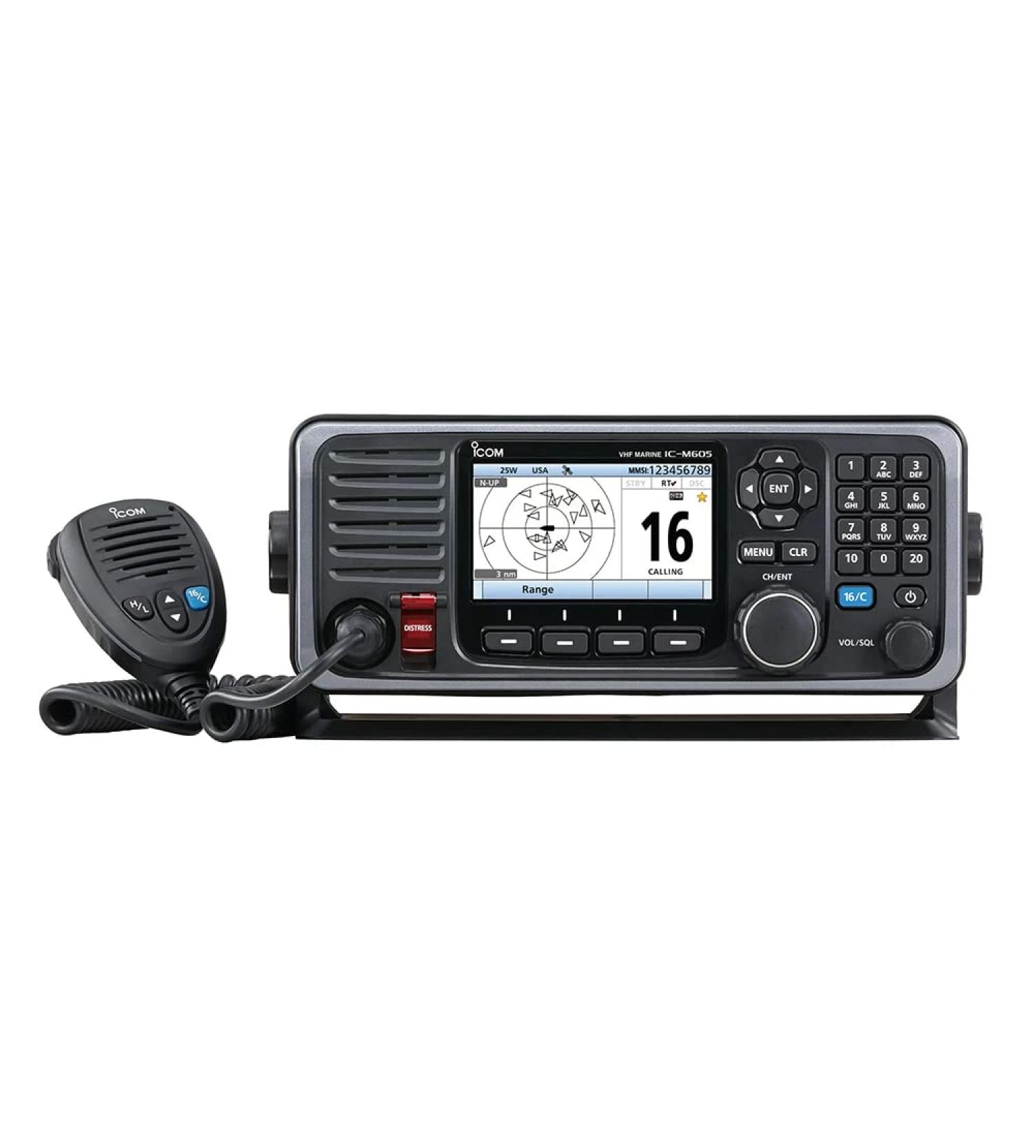 ICOM M605 11 Fixed Mount VHF Radio