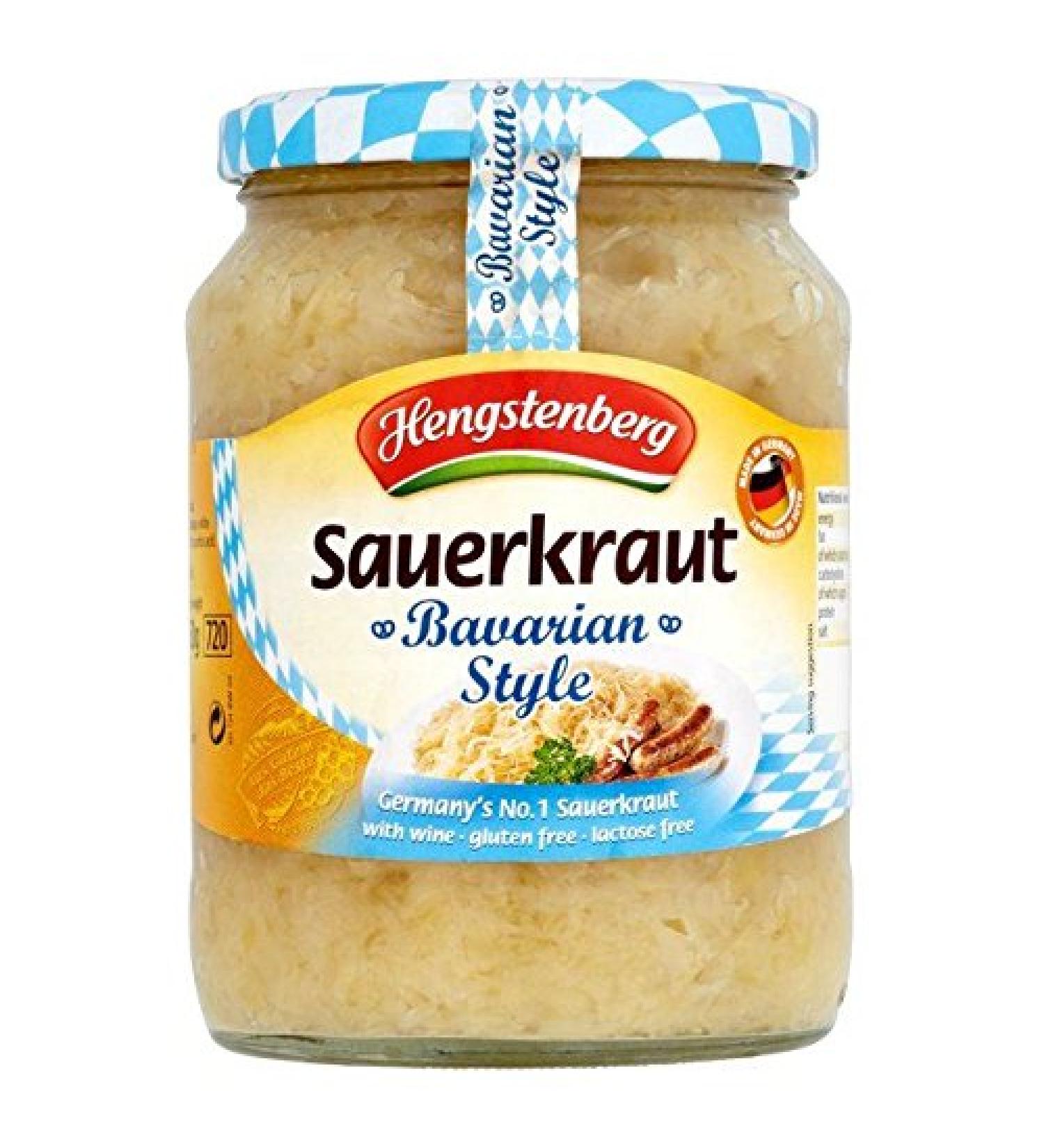 Hengstenberg Bavarian Style Sauerkraut Churrut 680g 2 Pack