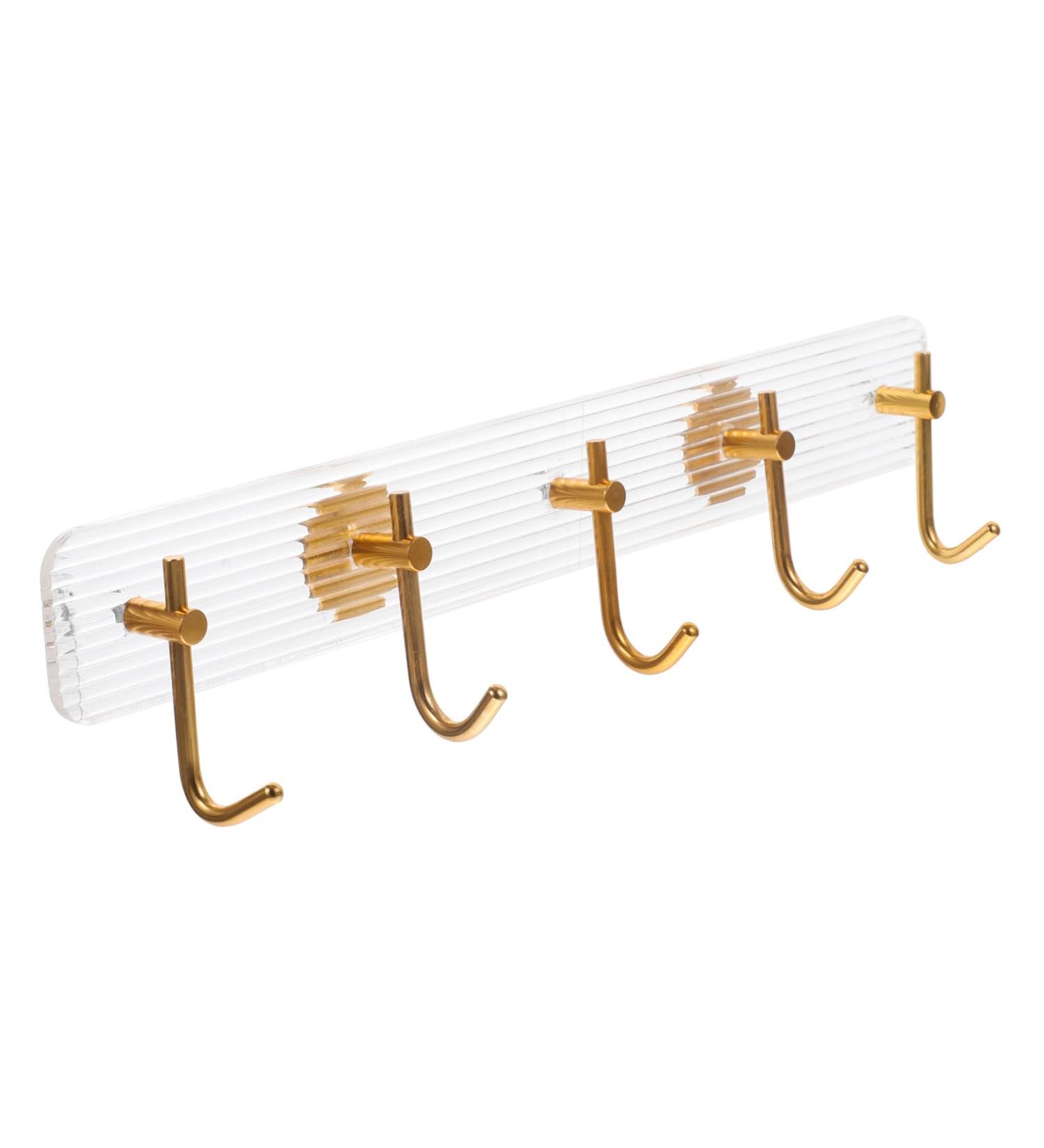 Alipis Towel Holder Towel Hooks Clothes Hanger Hooks Belt Hooks Coat Hook Decorate Wall Hanging No Punching - Buy Online on GoSupps.com