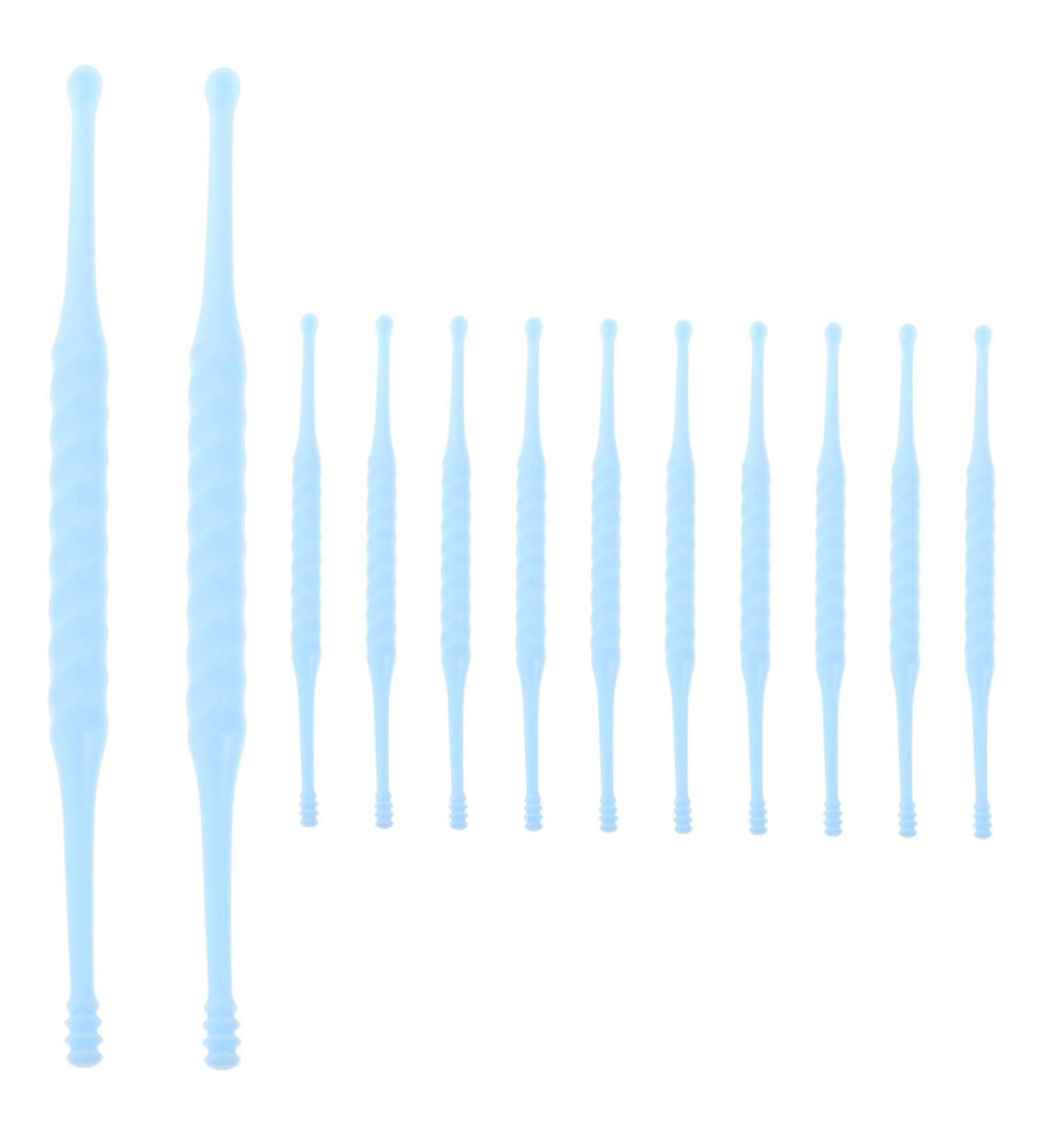 FOYTOKI 12Pcs Plastic Wax Smooth Double Ended Tools for Cleaning to Carry Random Colors Random Color - Buy Online on GoSupps.com