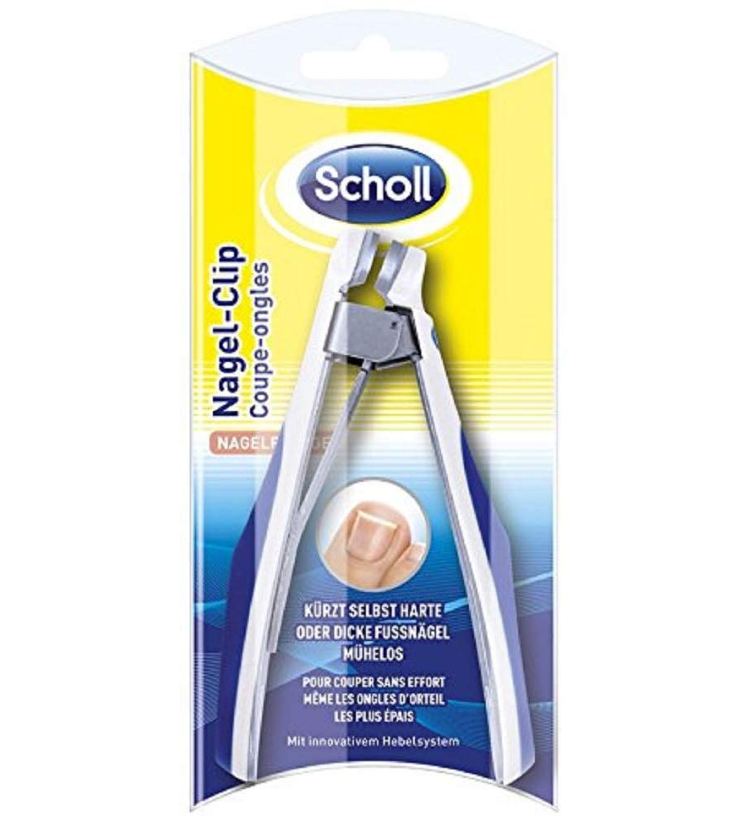 Scholl Toenail Clip for Thick Nails - Hard & Easy to Use - 1 Pack | Excellence in Nail Care - Buy Online on GoSupps.com