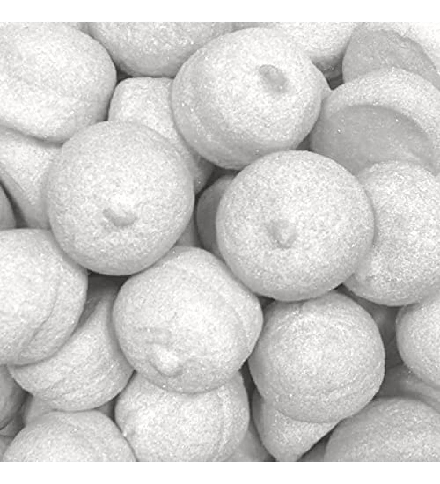 Large White Paintball Marshmallows HALAL (1kg) - Buy Online on GoSupps.com