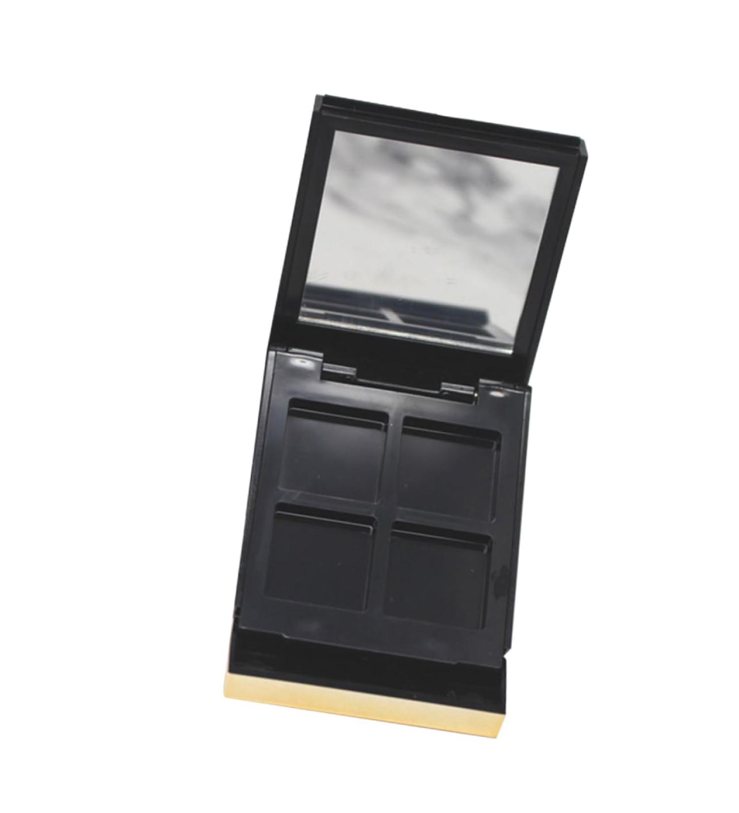  Beavorty Beavorty Empty Eyeshadow Palette Mini Makeup Organizer with Flip Lid for Travel - 4 Grids DIY Makeup Storage Box for Eyeshadow Lipstick and Blush - Buy Online on GoSupps.com