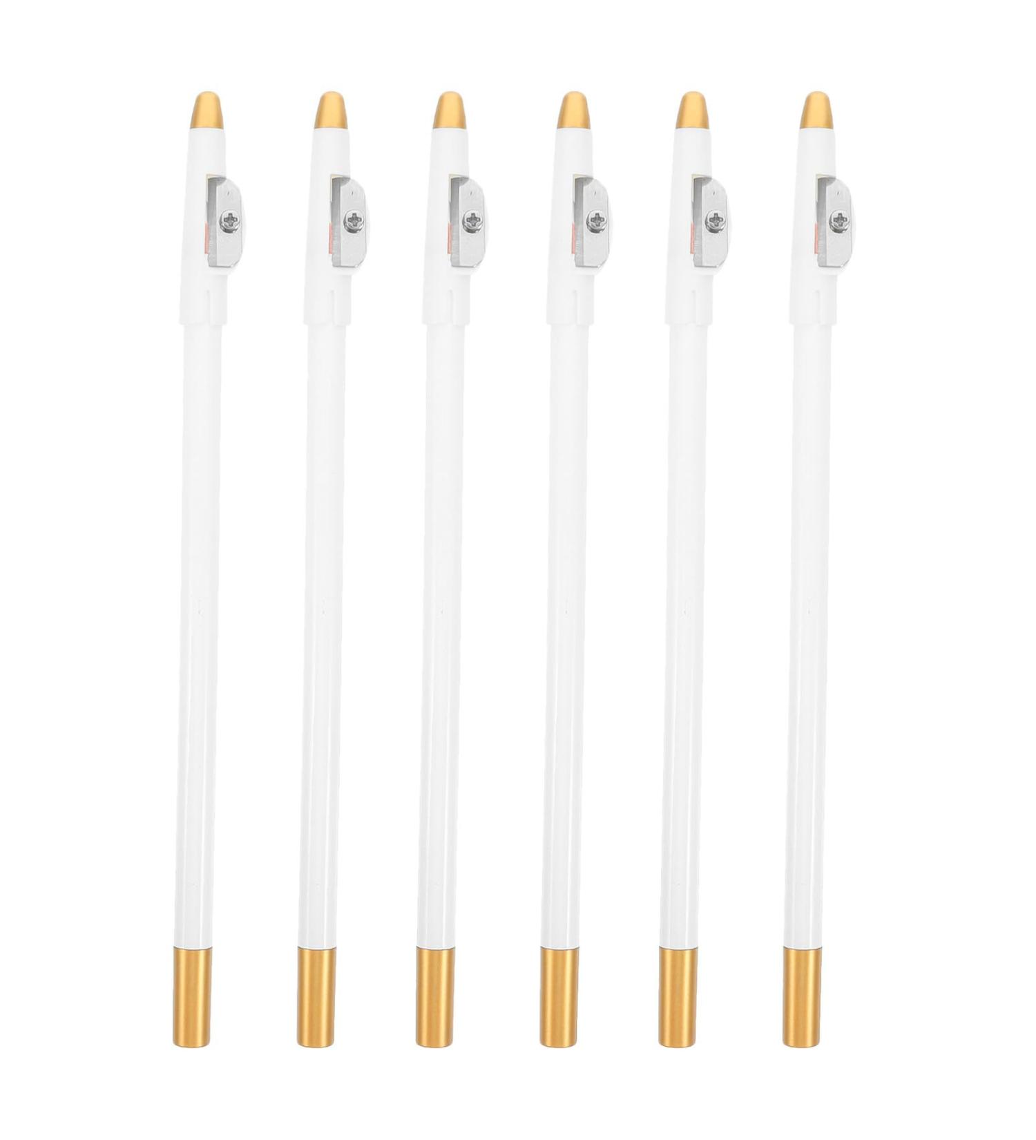 Hohopeti 6pi ces Crayon Sourcils Bois Crayon Inclus Stylo Eyeliner pour Barbe R sistant aux Bavures pour Maquillage Pr cis et Portable - Buy Online on GoSupps.com