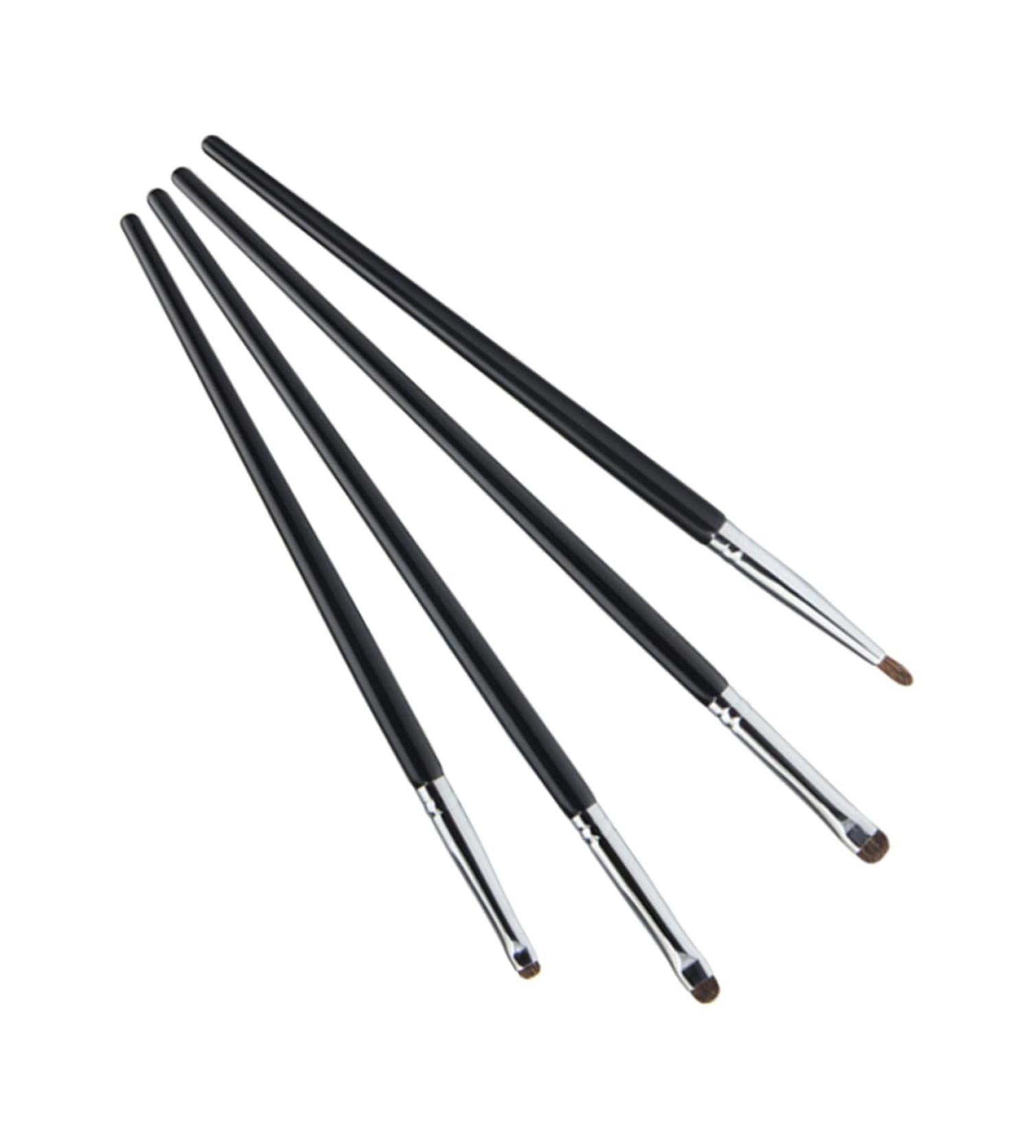 SOESFOUFU 4pcs Eye Shadow Brush Set Eyeshadow Brush Small Eyeliner Brush Make up Eyeliner Brush Eye Makeup Kit - Buy Online on GoSupps.com
