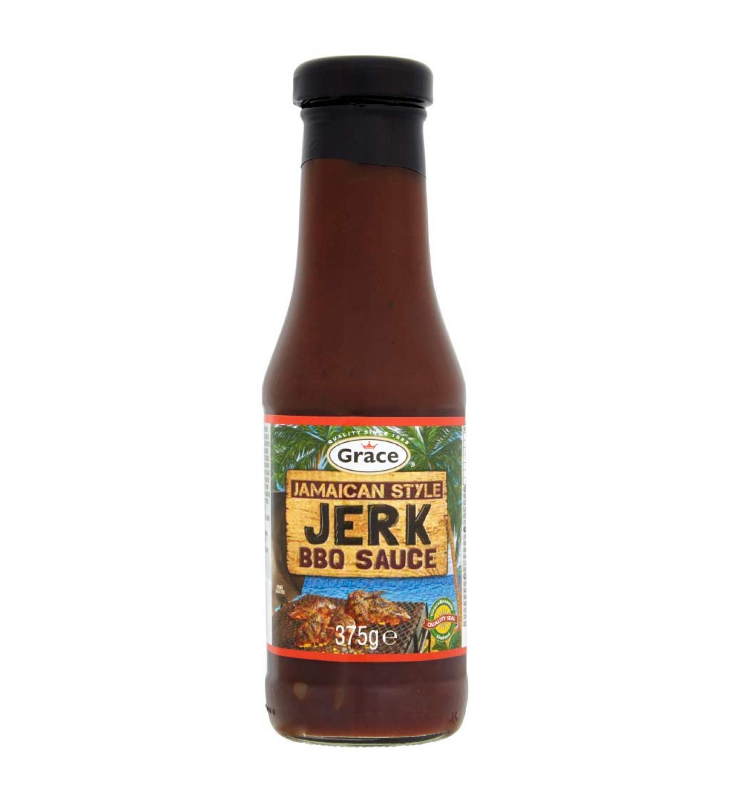 Grace Grace Sauce barbecue Jerk 375 g