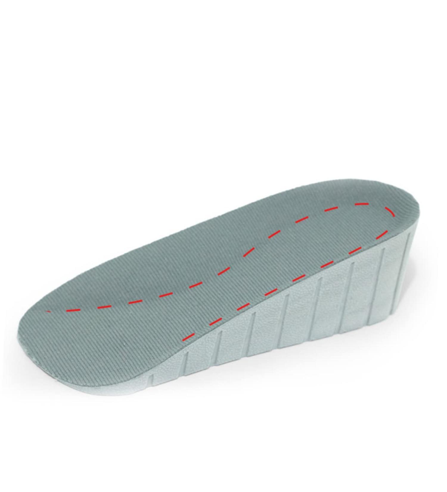 Buy NOLITOY Height Increase Shoe Inserts - Universal Heel Lift Pads for Enhanced Height | Grey 10.5x8cm - Ideal for Comfort and Style - Buy Online on GoSupps.com