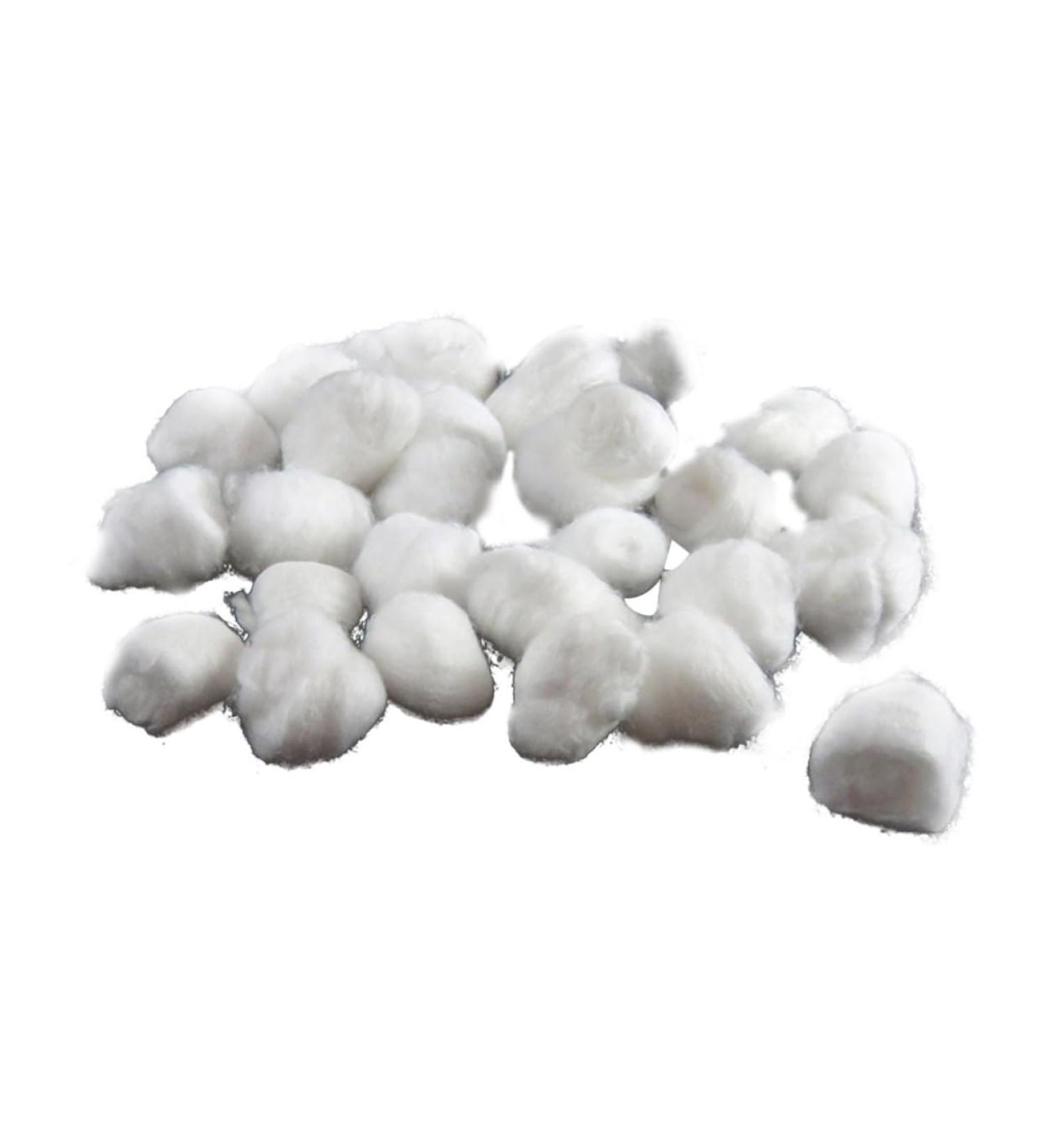POPETPOP 400pcs Organic Cotton Balls Extra Large Cotton Balls Disposable Cotton Ball Oversized Makeup Ball - Buy Online on GoSupps.com