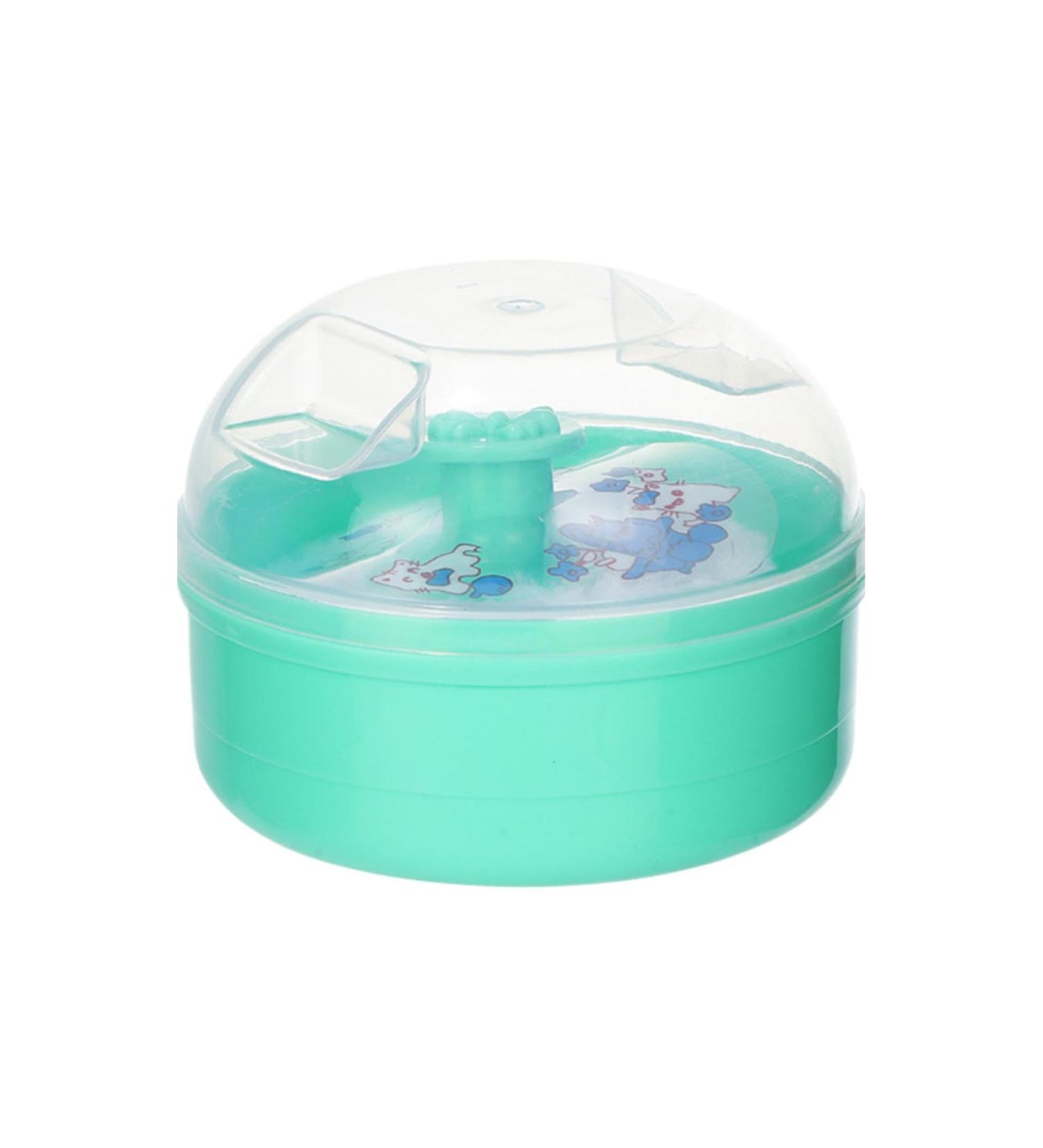 Houppette poudre pour tout-petits applicateur de poudre et r cipient tui souple avec houppette pour poudre libre poudre couches et fond de teint id al pour les soins de b b et les soins de 1 g (Lot de 1) - Buy Online on GoSupps.com