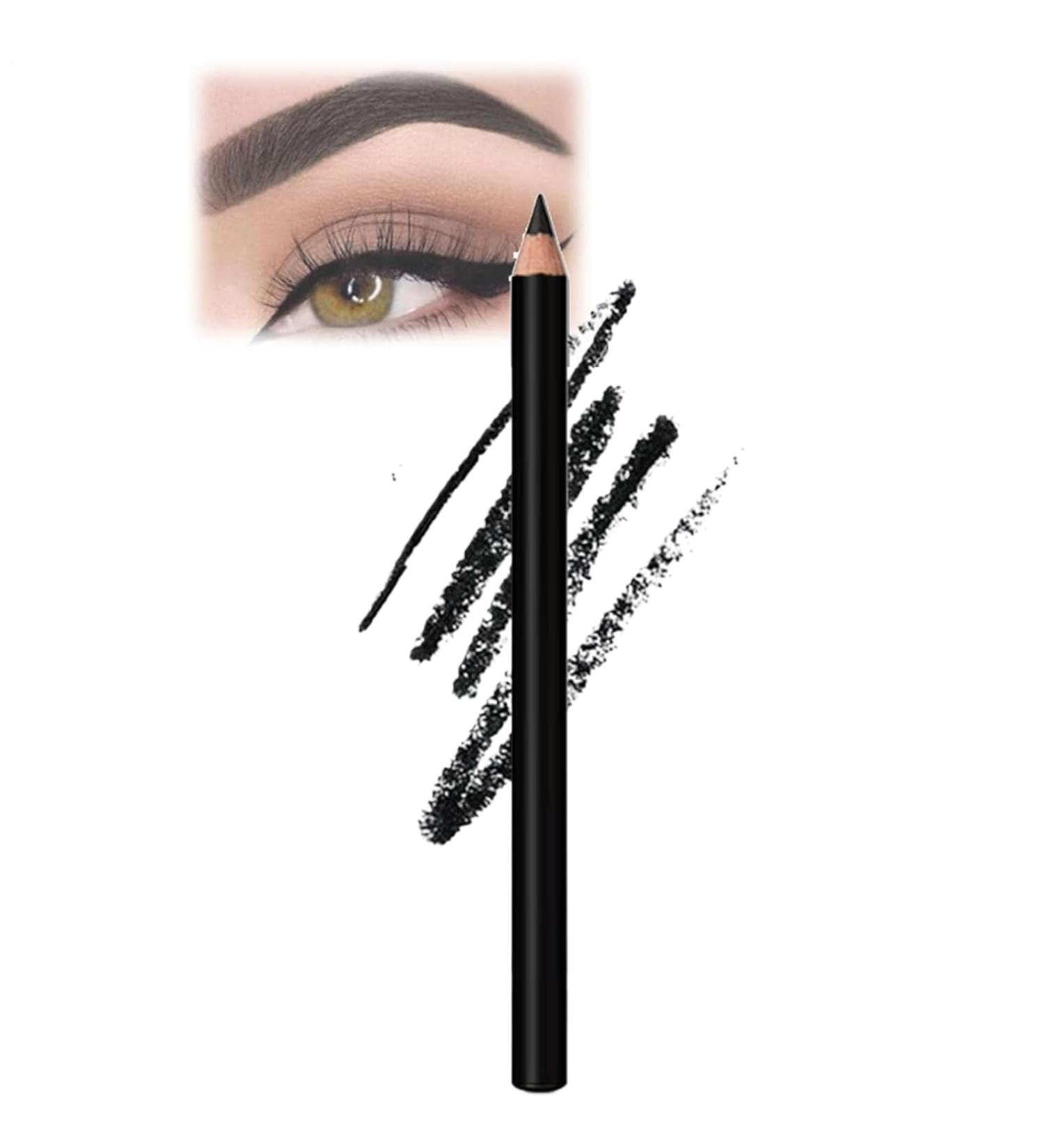 Pen EyelinerSharpenable Eye Pencil Smudge Resistant Makeup Product Ideal for On the Go Black - Buy Online on GoSupps.com