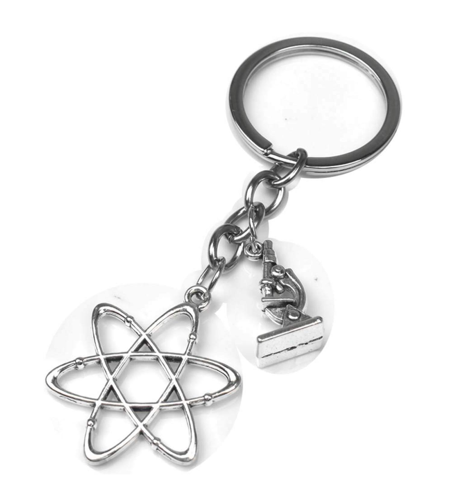 Medical key chain needle syringe stethoscope cute keychain jewelry gift DIY handmade (#10)