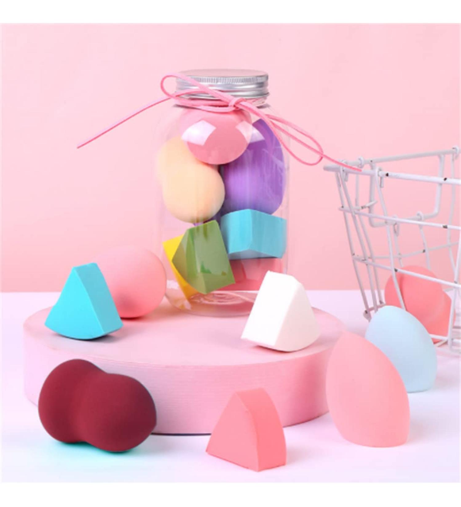 Buy Water Droplet Gourd Shape Makeup Sponge - Flawless Foundation Puff for Smooth Application | Multi-Color Options - Ships Internationally - Buy Online on GoSupps.com