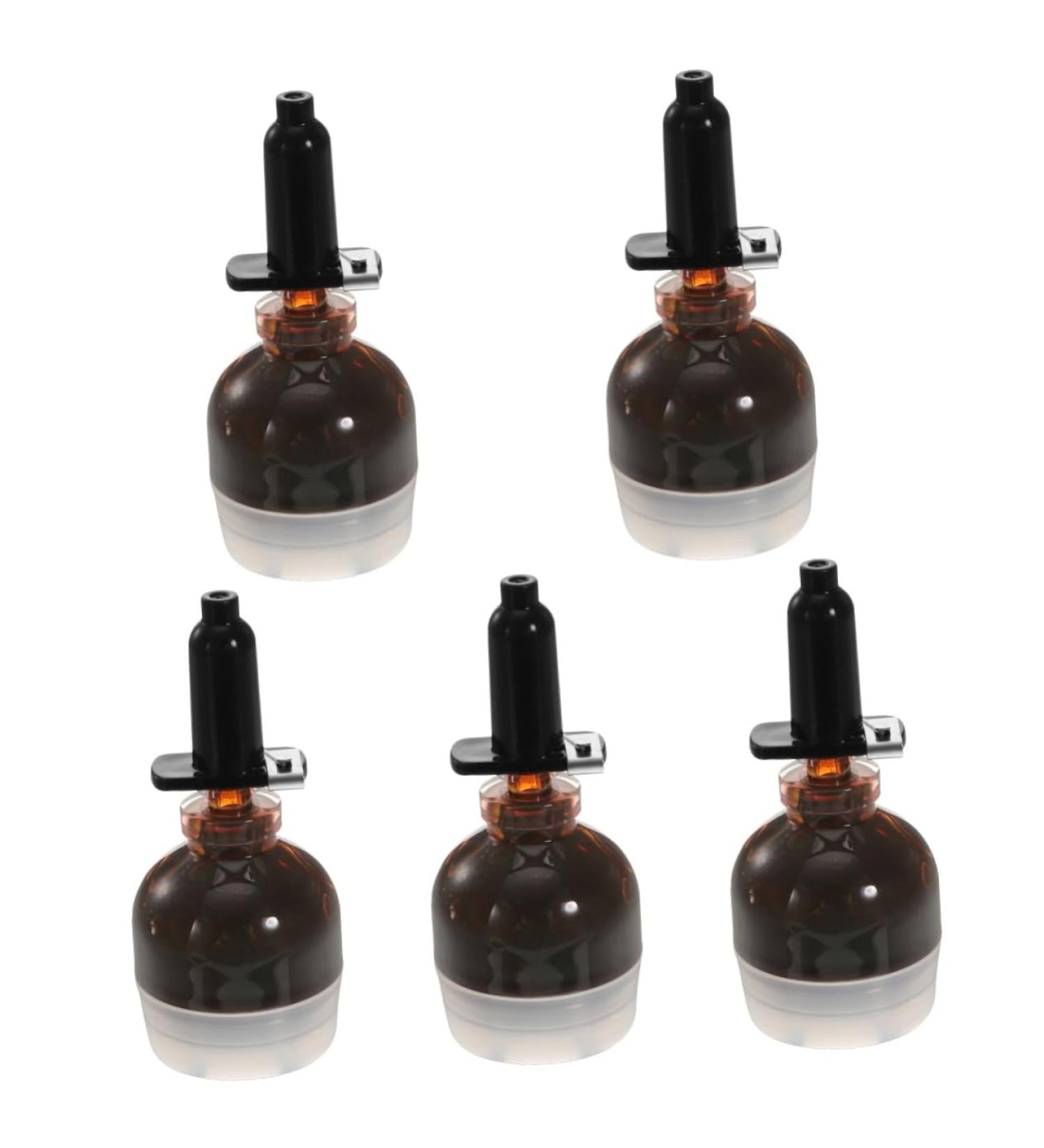 Healeved 5pcs String Ink Line Box Ink Line Ruler Meters Eyebrow Drawing Measurement Tool Vial Bottled - Buy Online on GoSupps.com