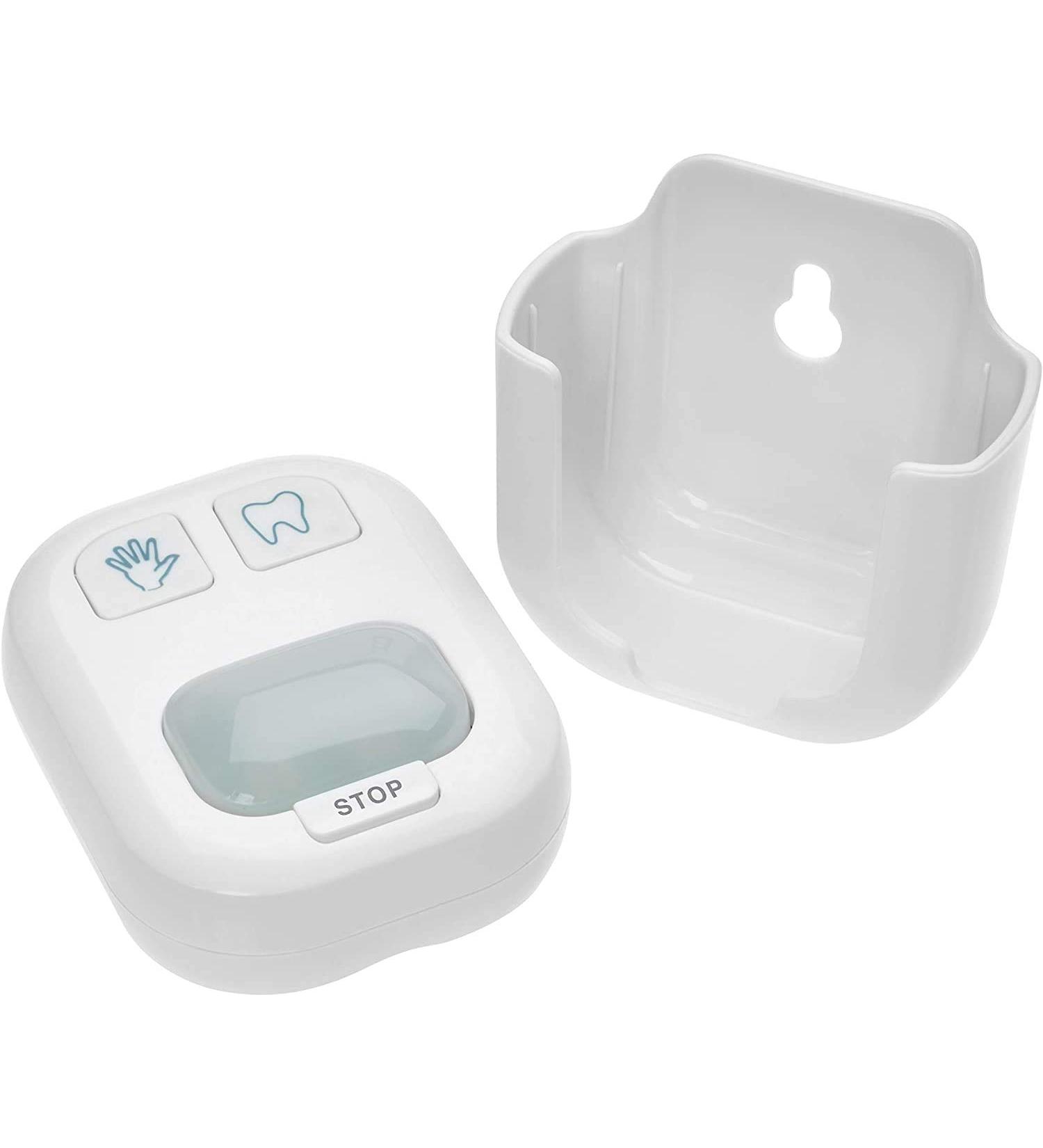 TFA Dostmann Handswash & Toothbrush Timer | No-Drill Fastening | Battery Included | Child & Adult Friendly - Buy Online on GoSupps.com