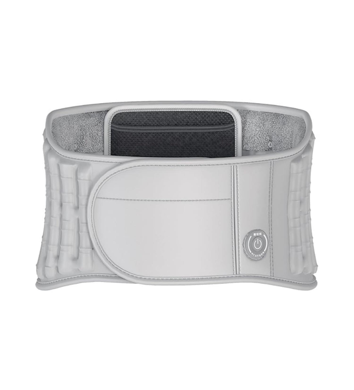 RKXKJ Inflatable Decompression Belt | Adjustable Spinal Back Support with 3 Temperature Levels | Pain Relief & Posture Correction in Gray | International Shipping Available - Buy Online on GoSupps.com
