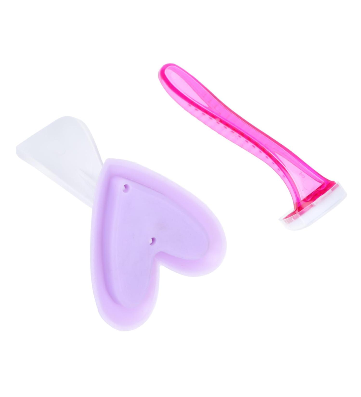 Buy Angoily Electric Women's Trimming Razor Set | Intimate Area Hair Removal | Disposable Electric Shaver & Plush Bag | International Shipping Available - Buy Online on GoSupps.com