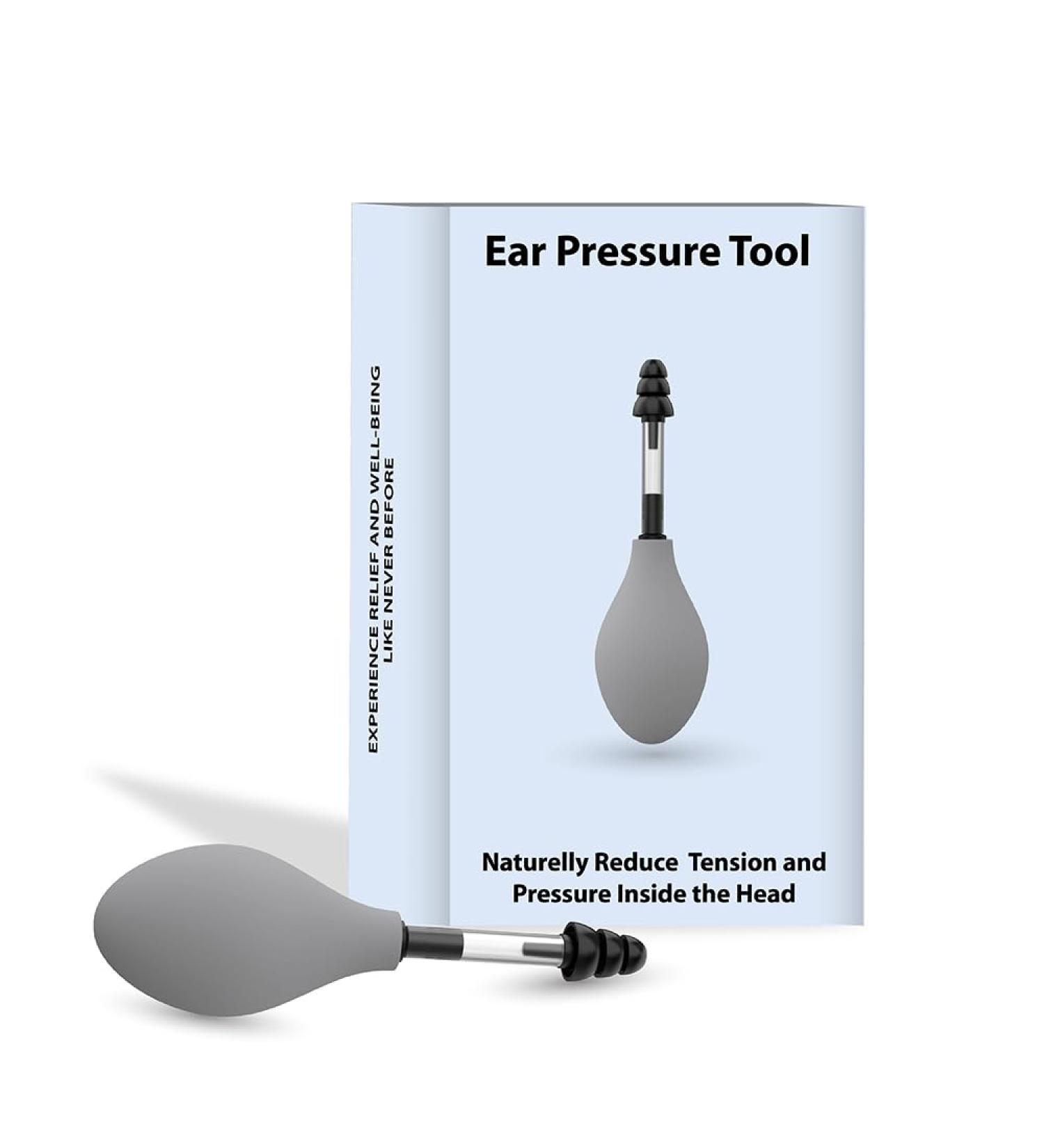 Buy Ear Pressure Relief Device - Non-Invasive Migraine & Post-Flying Discomfort Adjuster - Buy Online on GoSupps.com