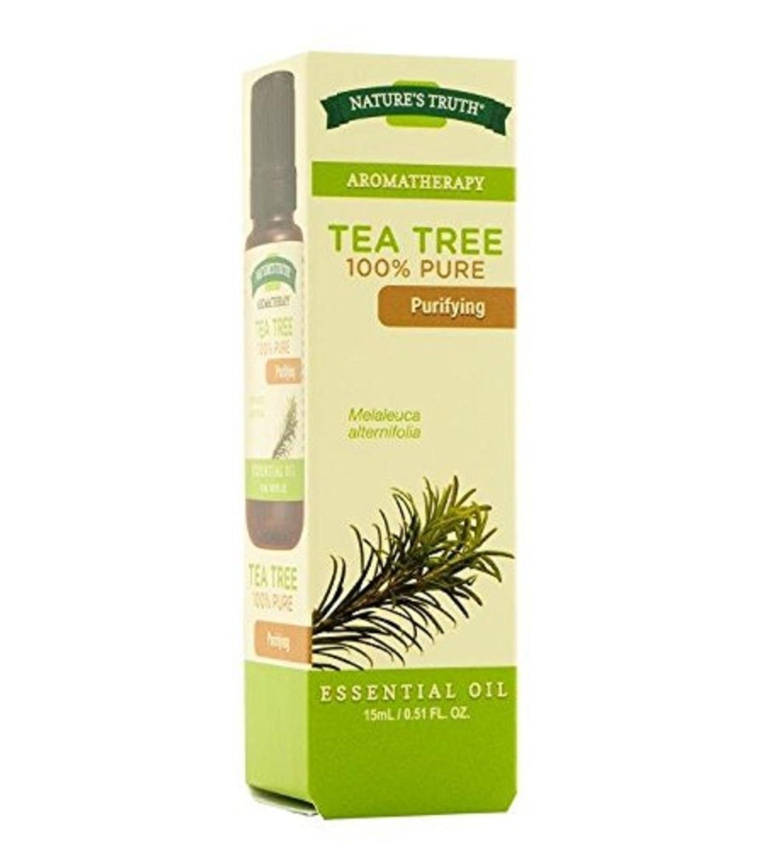 Nt Tea Tree Essential Oil Size .51z