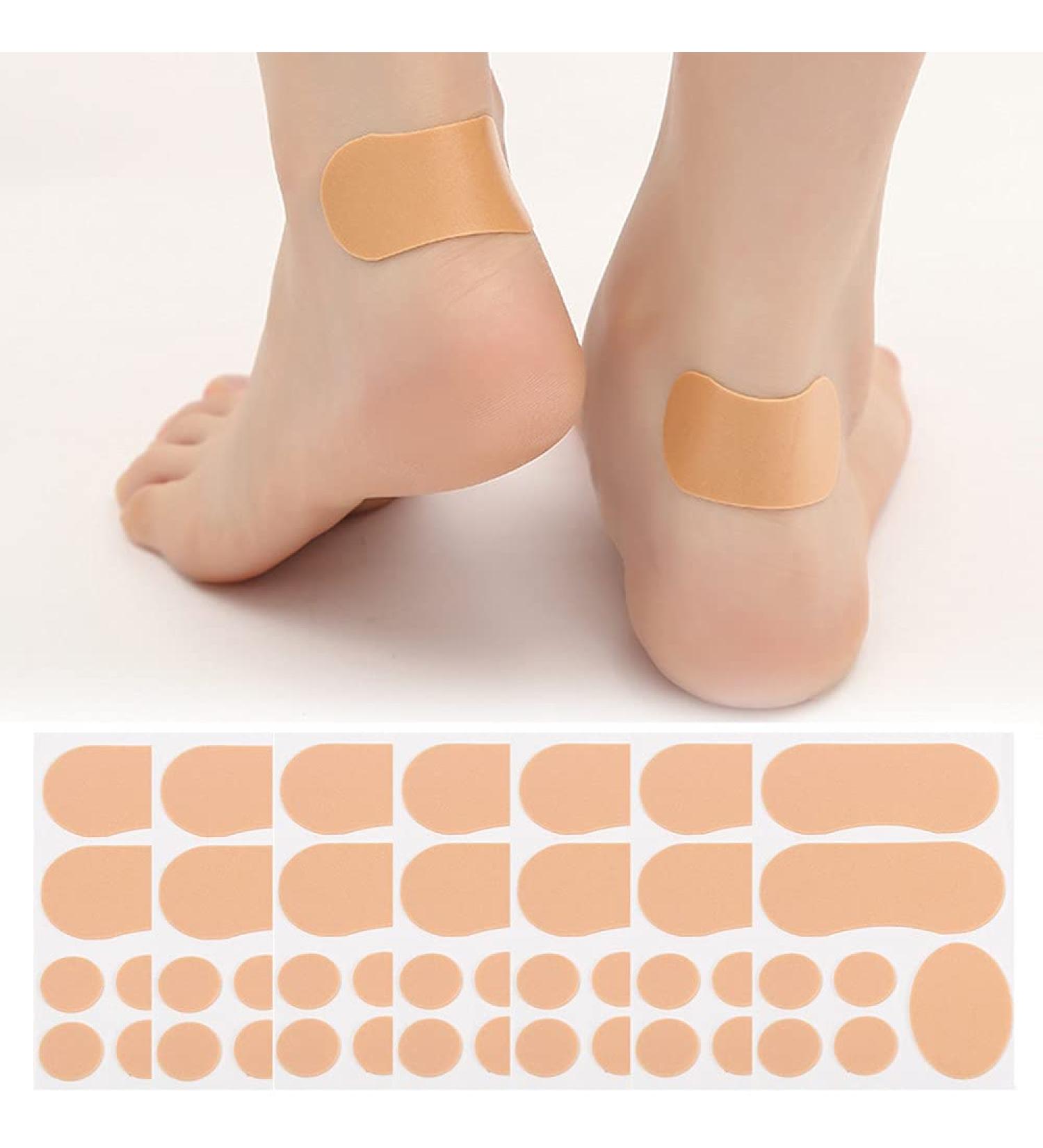 10 Sheets Waterproof Adhesive Moleskin Tape for Feet - Blister Prevention Patches for Chafing - Buy Online on GoSupps.com