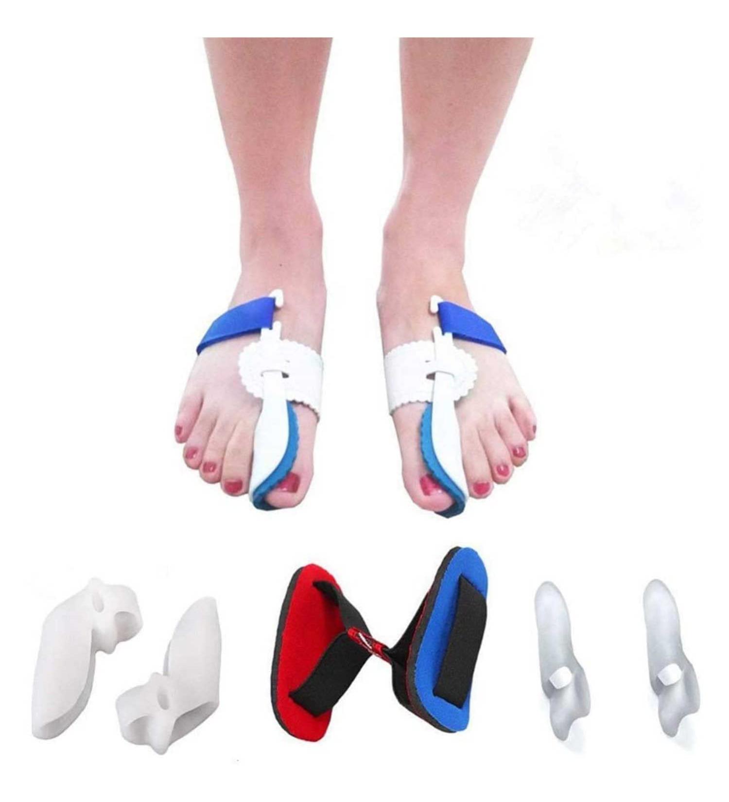 TMXKOOK 7 STCK Bale Toe Corrector & Pads | Pain Relief for Hallux Valgus | Unisex Protection Solution - Buy Online on GoSupps.com
