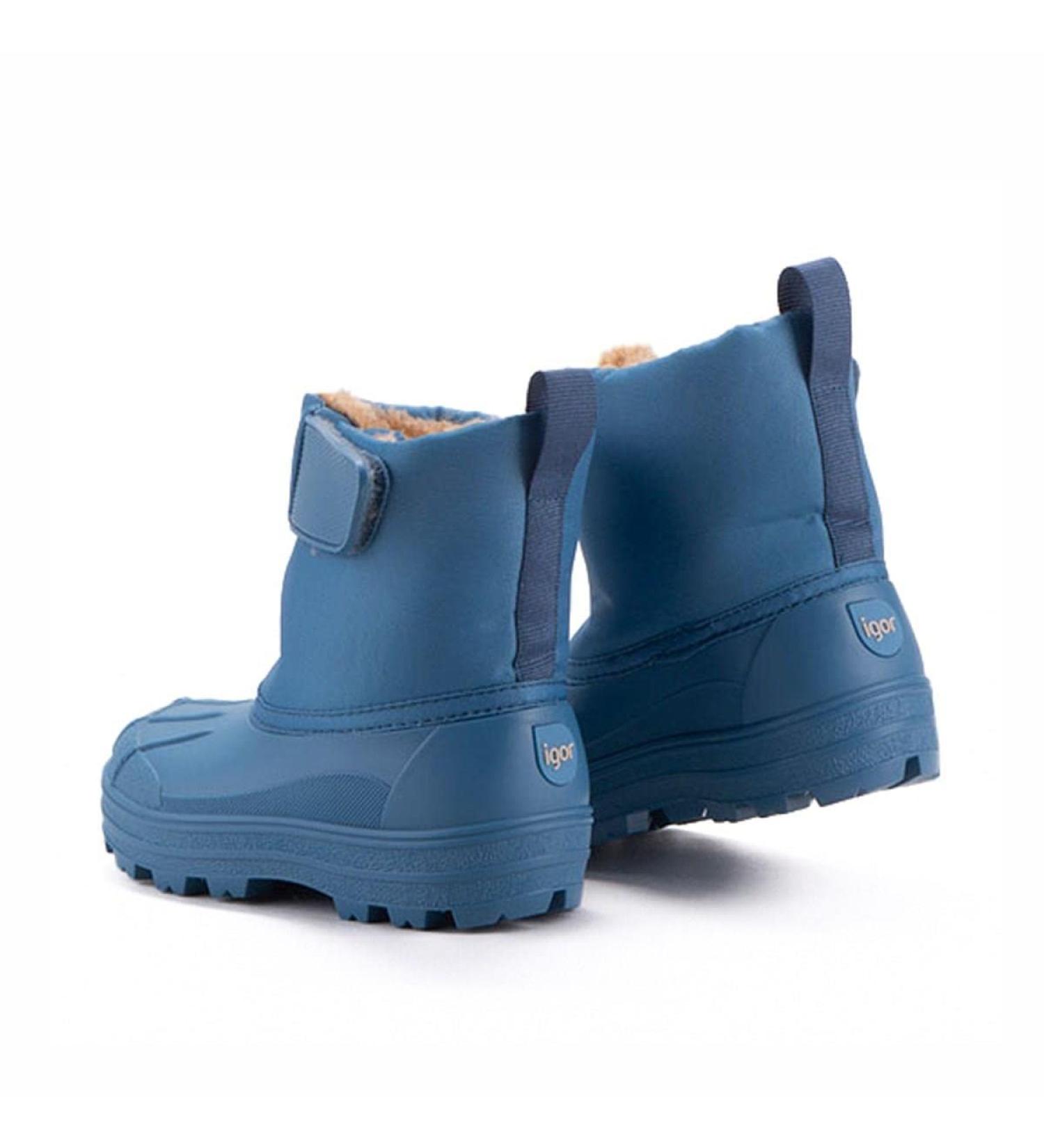 Igor Neu Azul Rubber Snow Boots | Size 7 UK Child | Azul Color - Buy Online on GoSupps.com