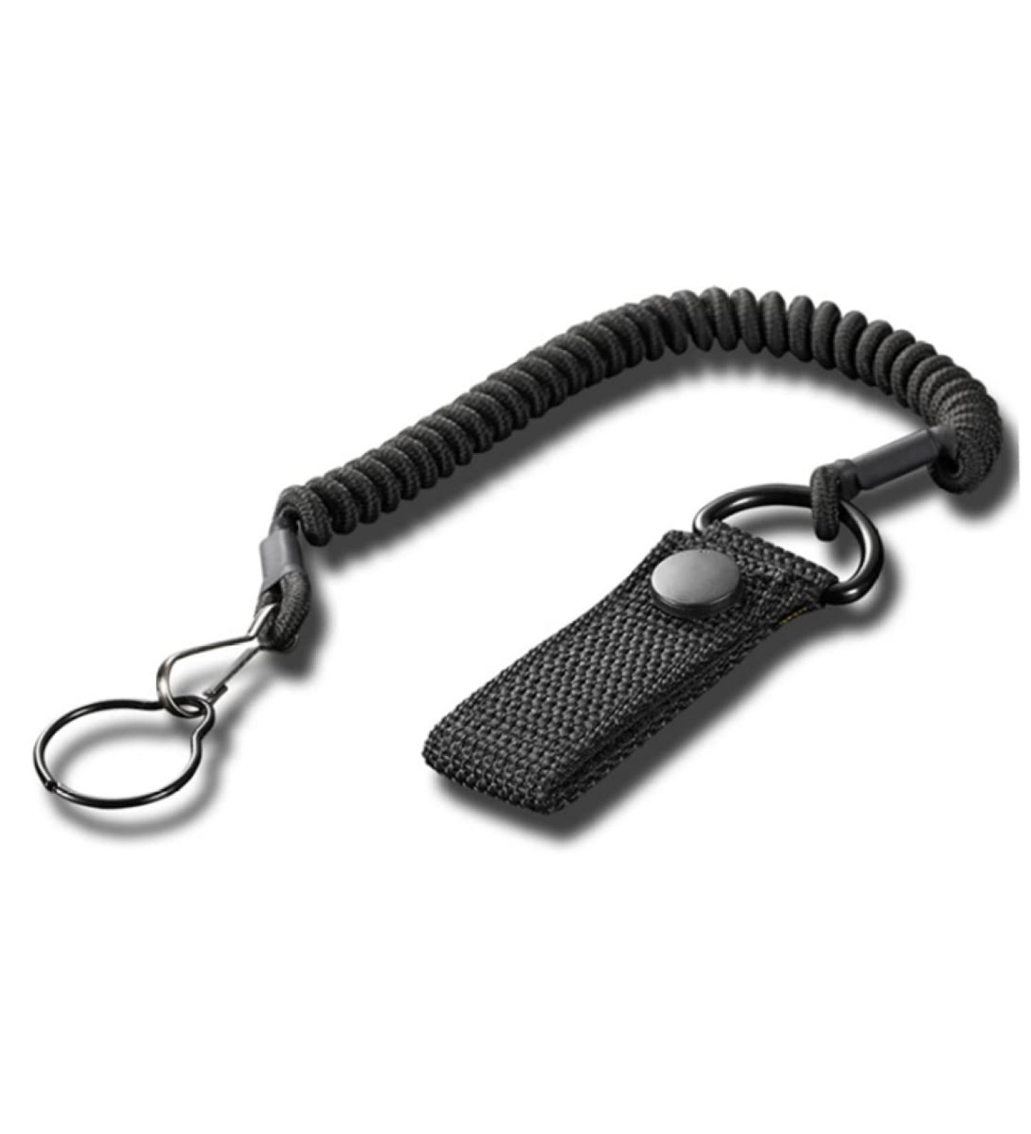 NTL20 Tactical Telescopic Nylon Lanyard Safety Rope Anti-Lost Rope Key Chain Spring Lanyard Hiking Slingshot Key Chain Hunting RopeNylon Tactical Hand Strap - Buy Online on GoSupps.com