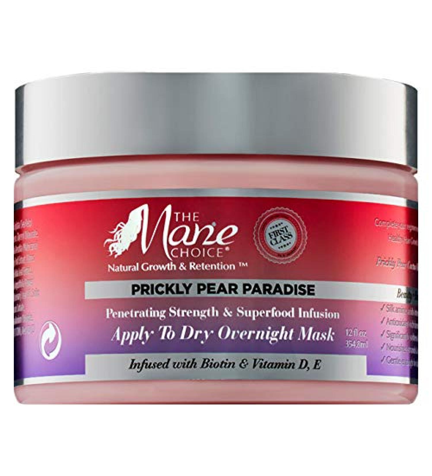 Mane Choice Prickly Pear Paradise Overnight Mask - 12oz | Nourishing Hair Treatment - Buy Online on GoSupps.com