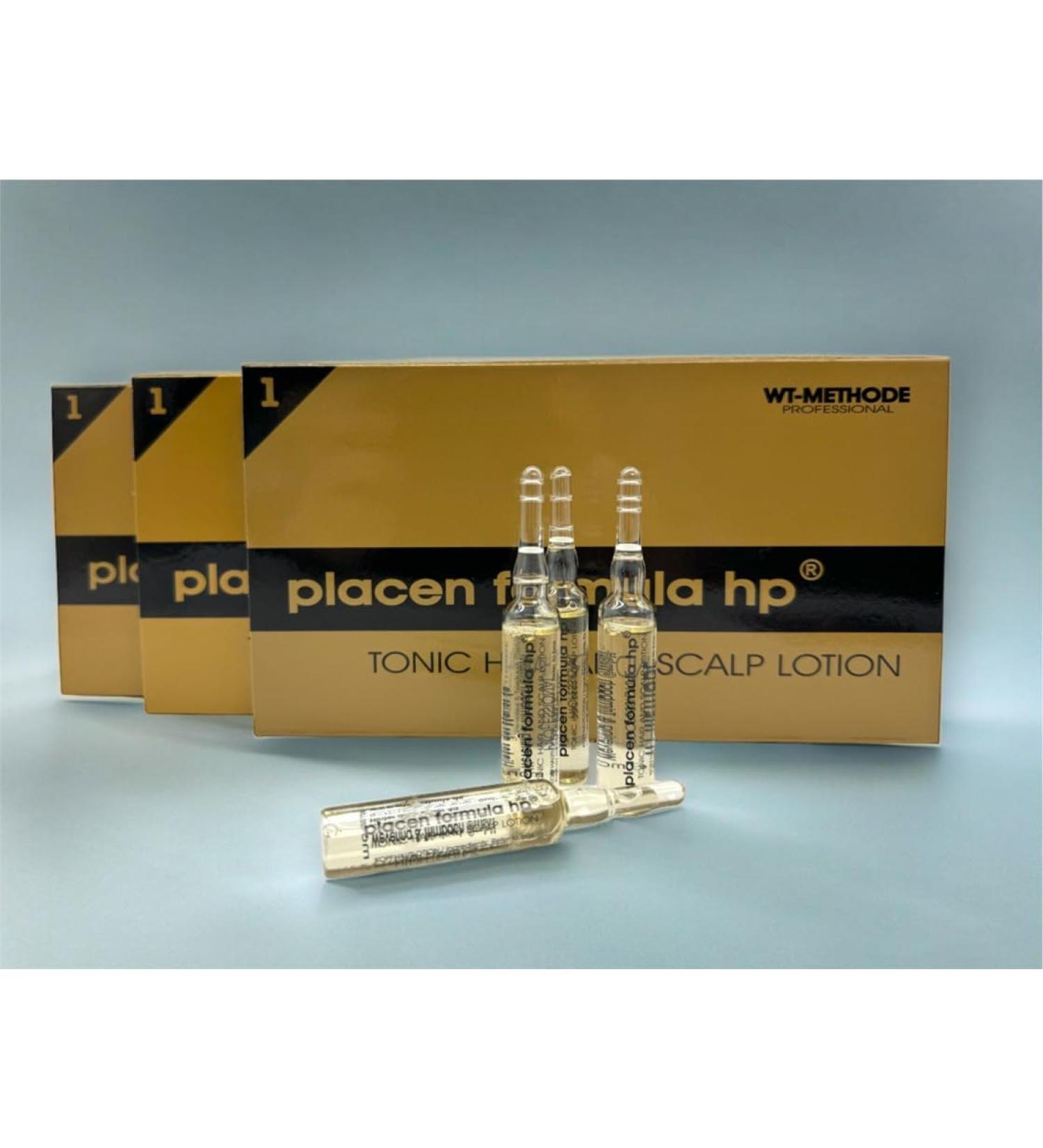 placen Formula hp Tonic Hair and Scalp Lotion 3X 12Amp. NEW WT method ampoules against hair loss