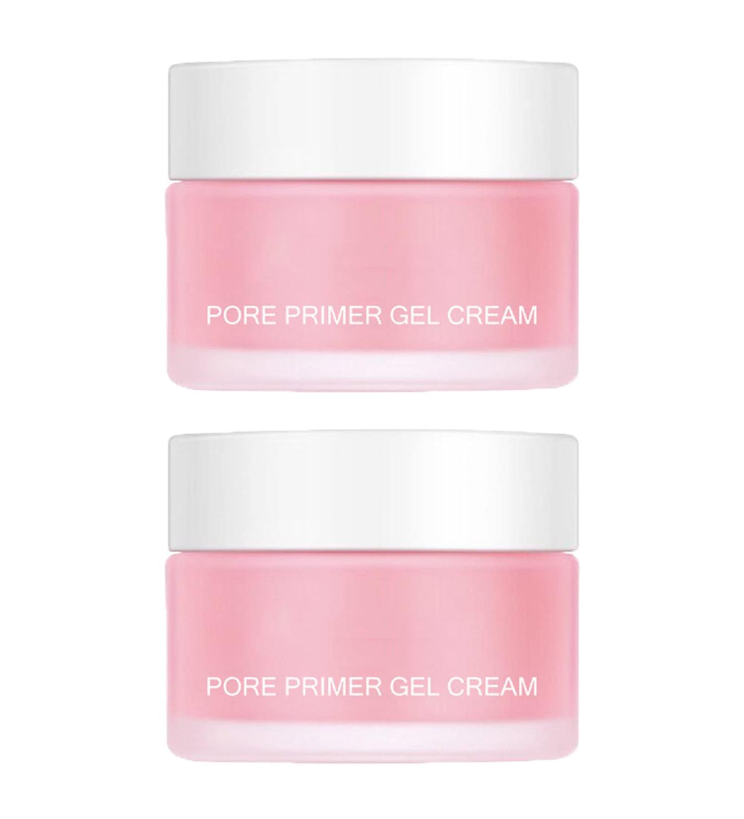 Face Primer Pore Base Gel Cream Magical Concealer Primer Face Base Cream Isolation Concealer Cream Invisible Pore (2PCS)