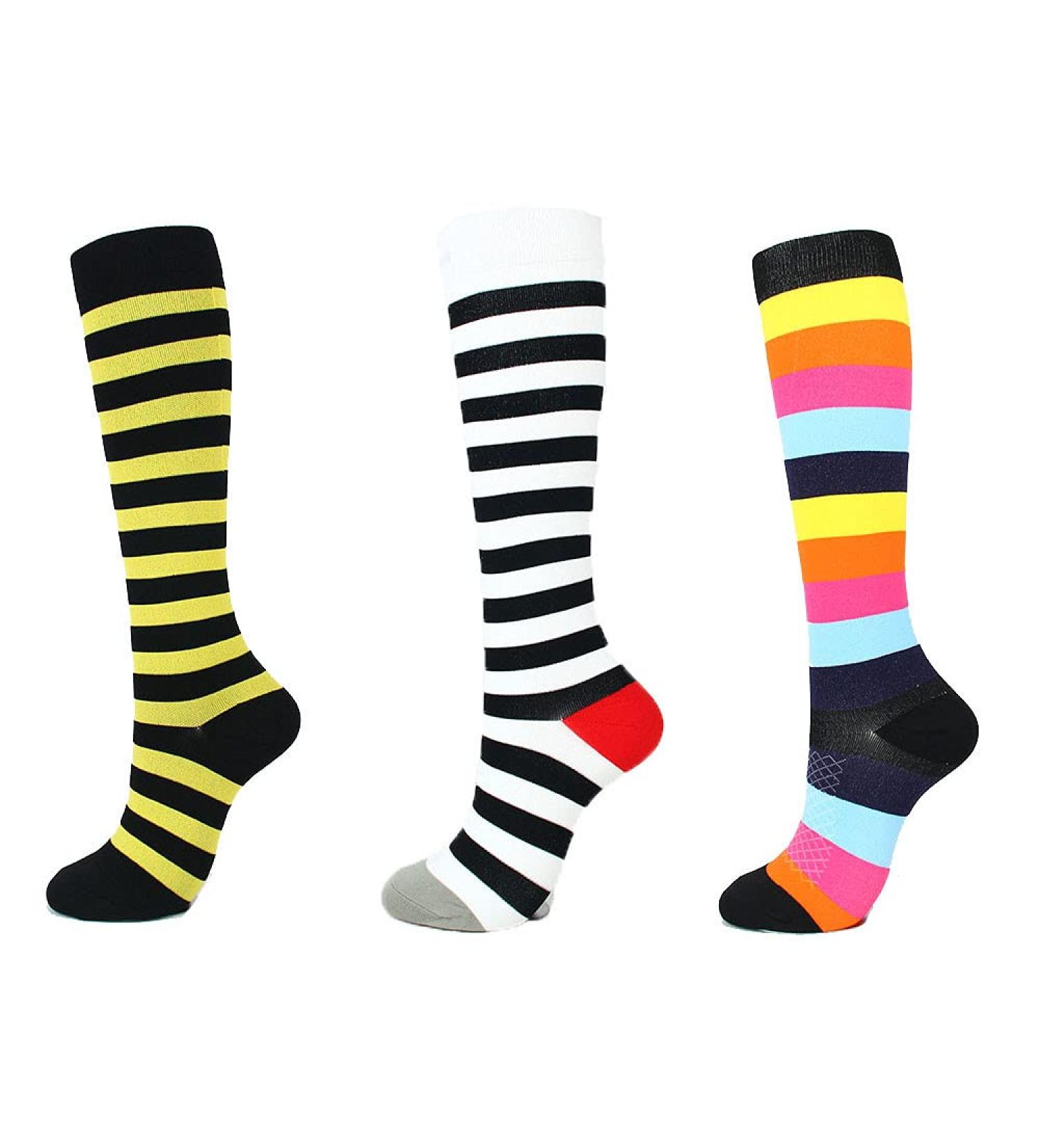 Jilibaba Compression Socks for Men & Women | Unisex Knee High for Running Fitness Sports & Travel - Boost Performance & Recovery - Buy Online on GoSupps.com