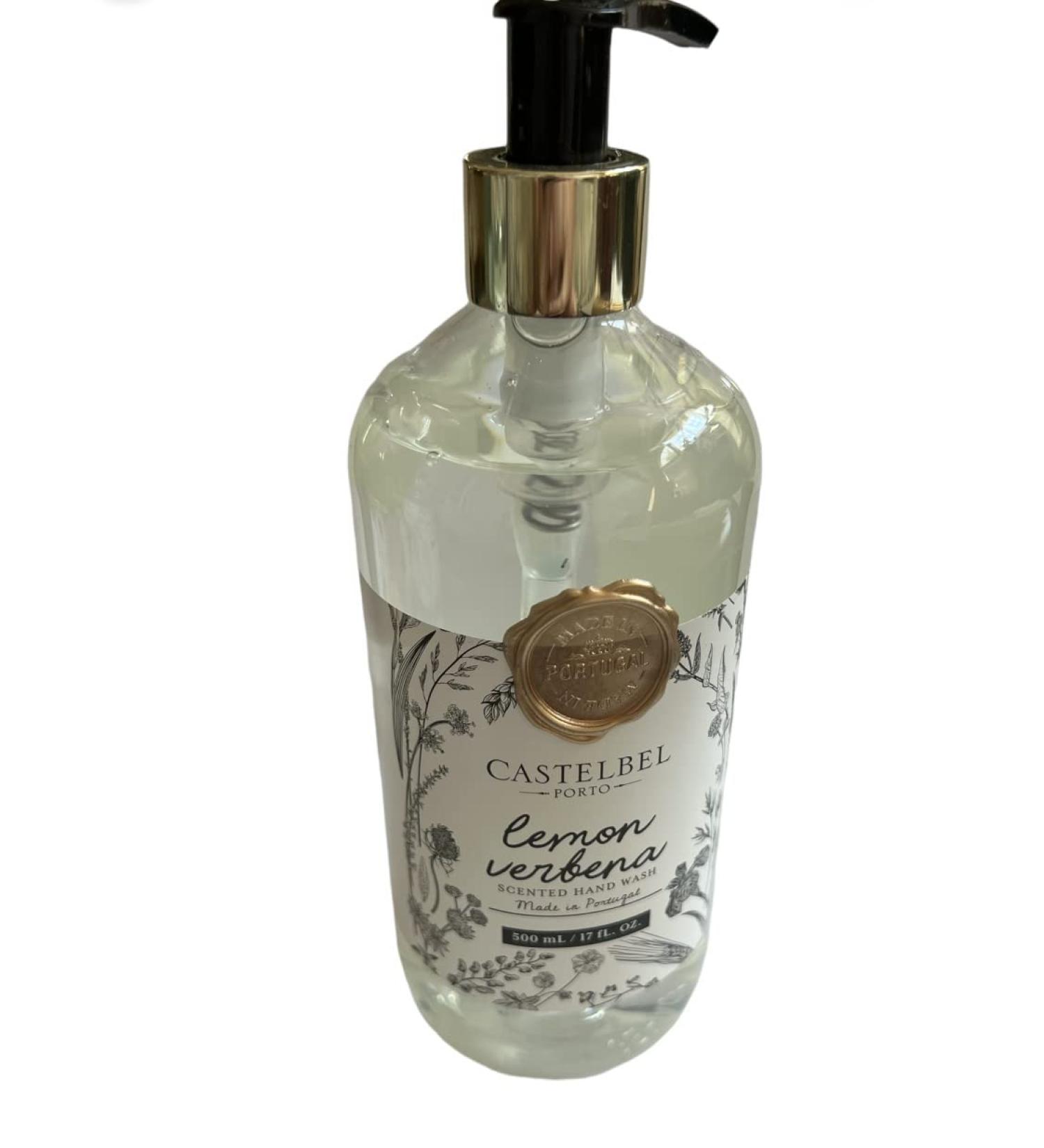 Castelbel Lemon Verbena Scented Hand Wash 17 Fl Oz