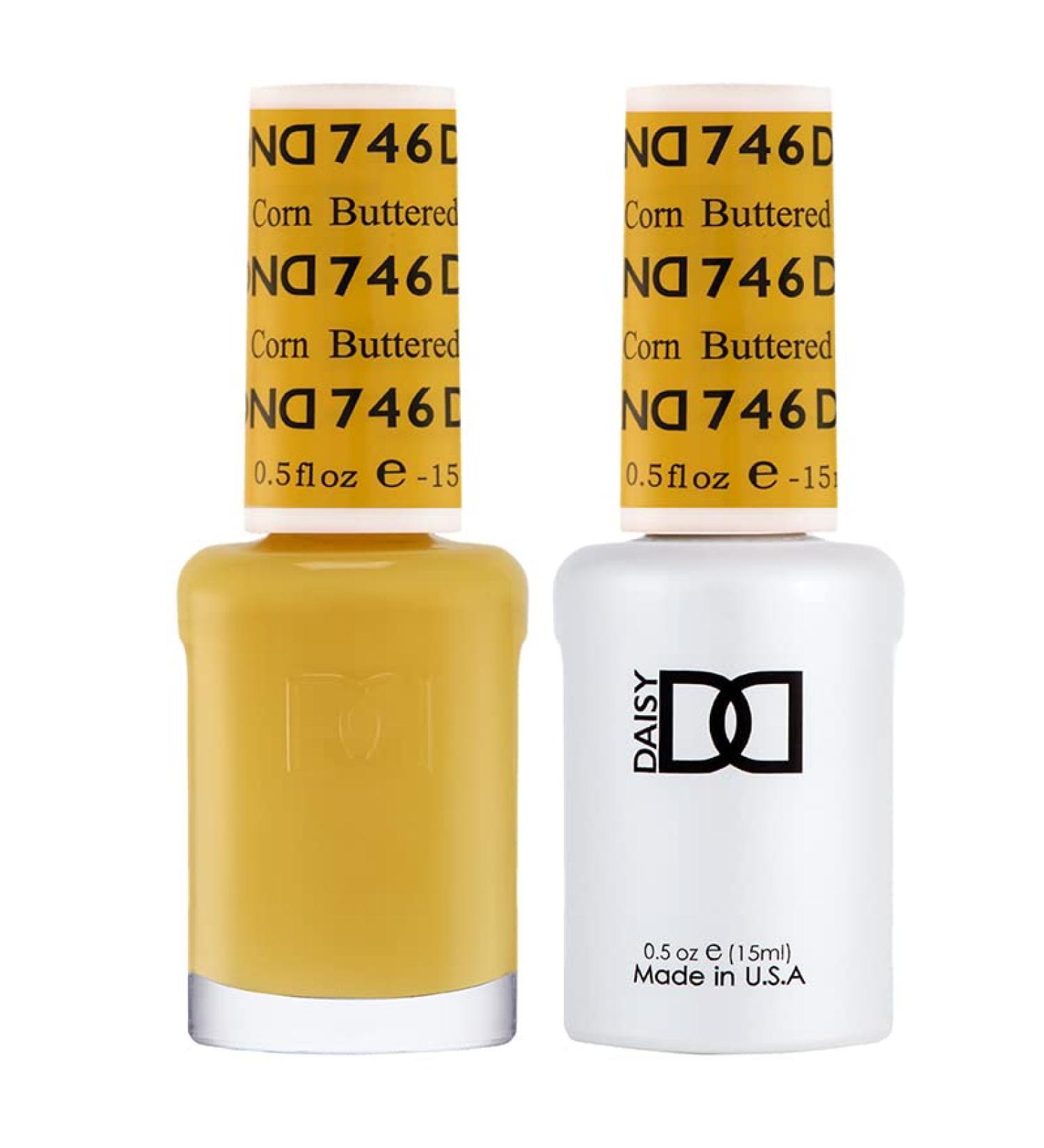 DND Gel Polish Set - Buttered Corn Yellow Gel & Nail Polish Duo - 0.5 Fl Oz - Buy Online on GoSupps.com