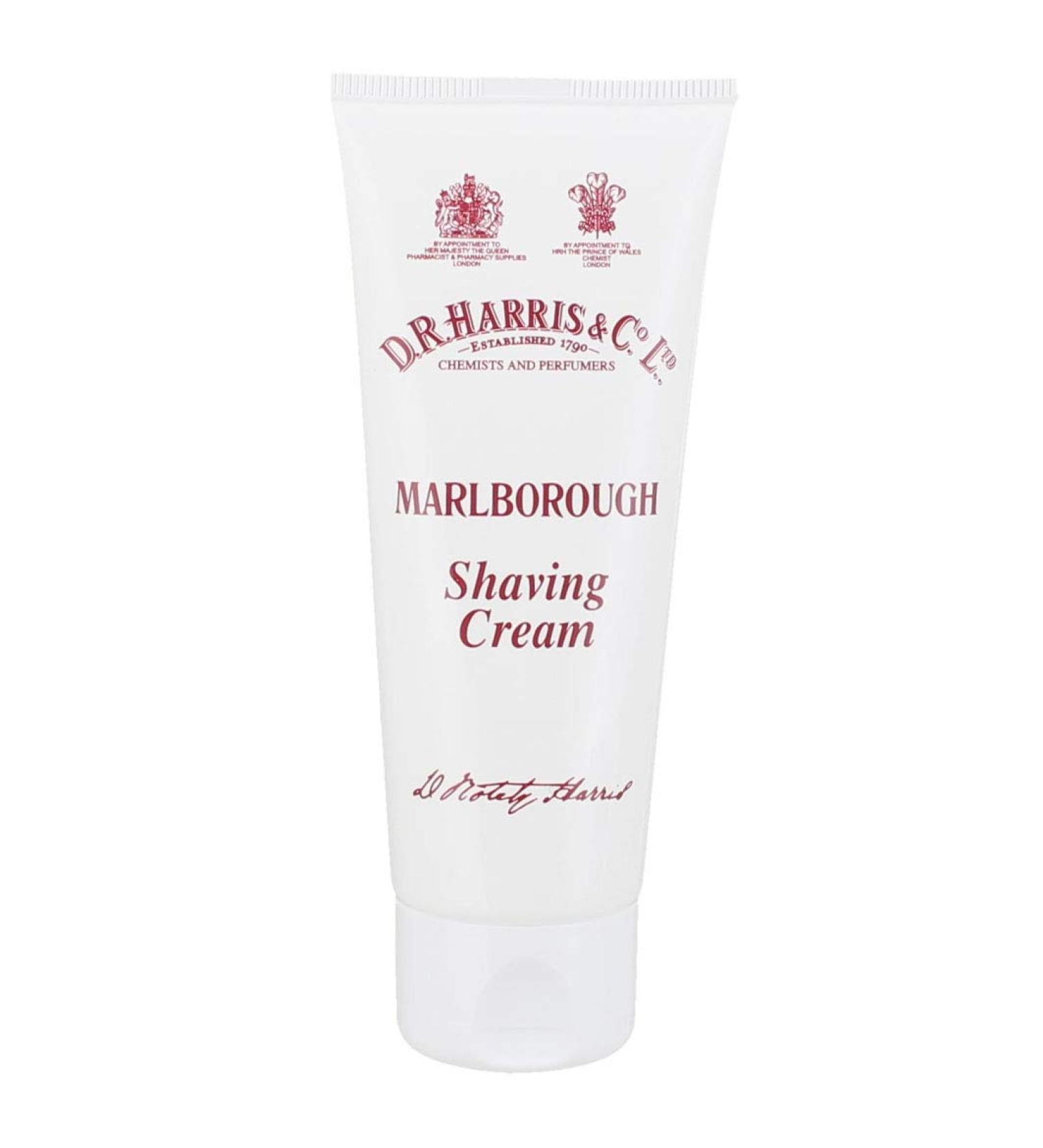 D R Harris Shaving Cream Tube - 75g - Marlborough