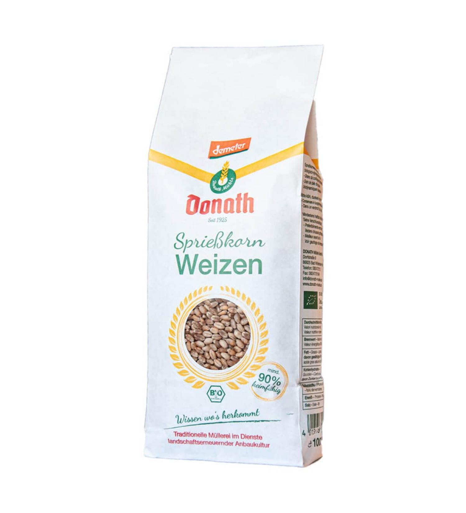 Donath M hle - Demeter sprouted wheat - 1 kg
