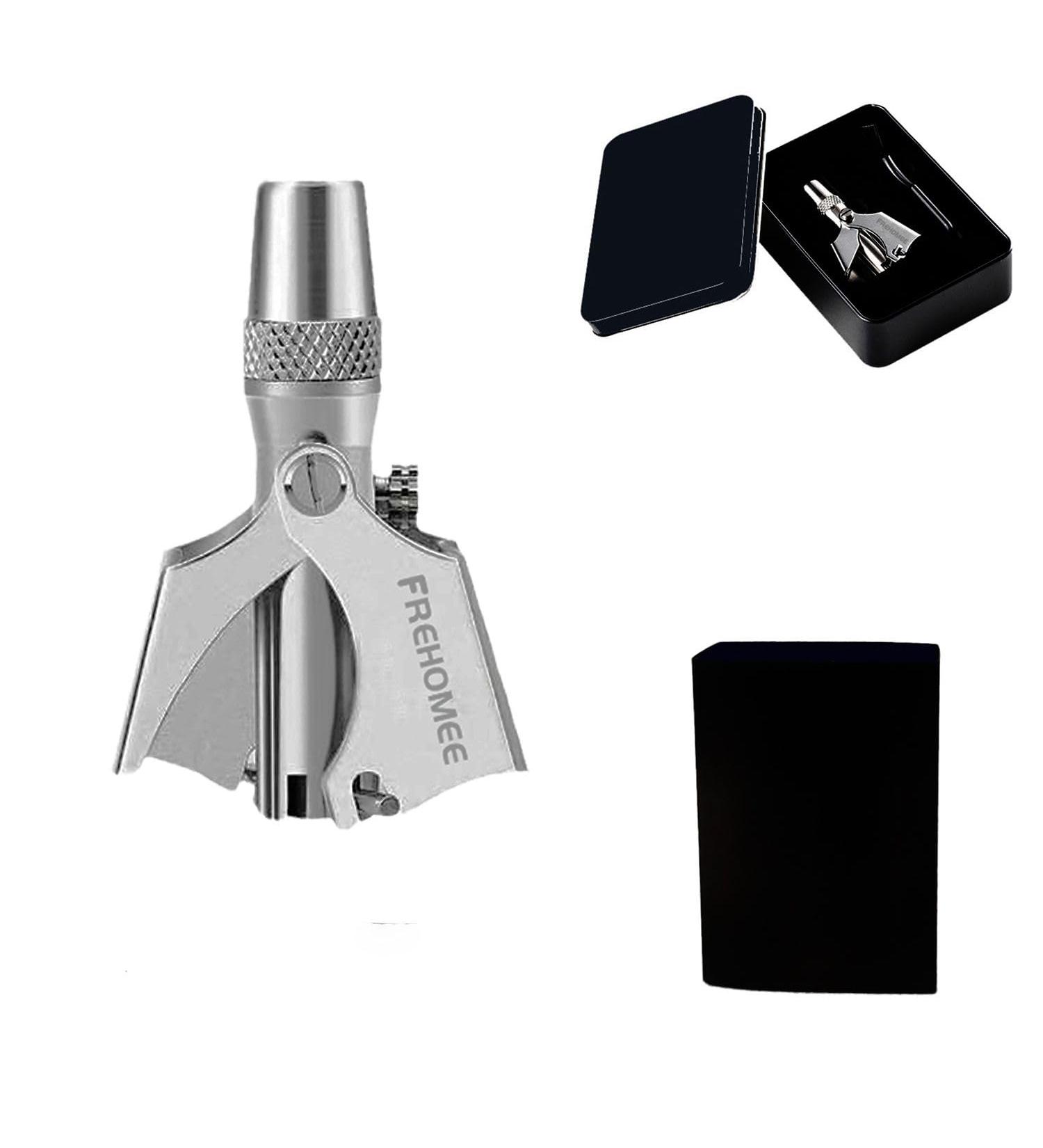 Freehomee Manual Nose Hair Cutter | Battery-Free Trimmer for Men & Women | Waterproof Stainless Steel with Thread Protection Cap - Buy Online on GoSupps.com