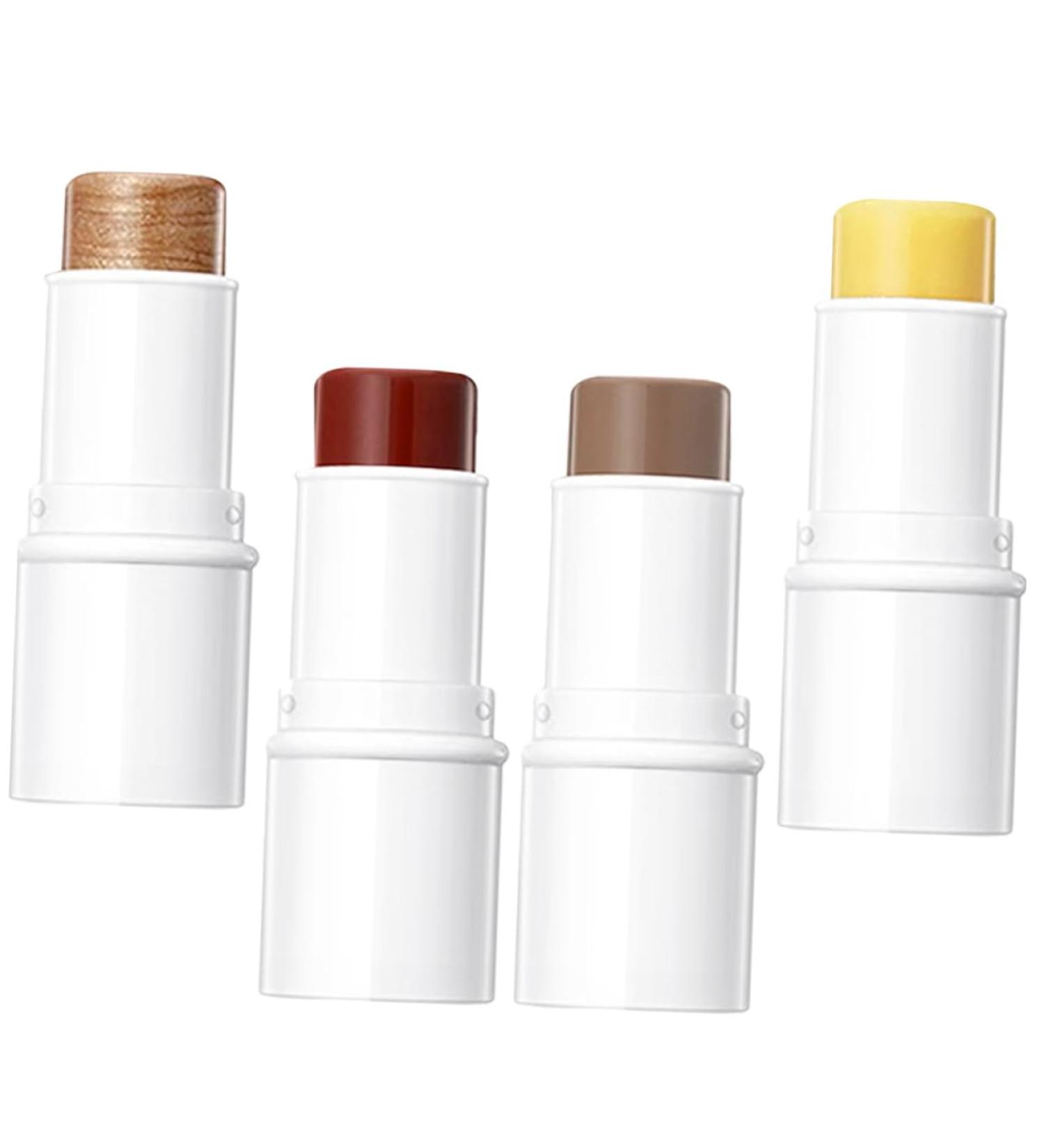 BIUDECO 1 Set Contour Stick Contouring Stick Highlighter Stick Makeup Stick Contour Kit Stick Highlighter Blush Stick for Cheeks Highlighters Makeup Face Highlighter Cream Blush Stick - Buy Online on GoSupps.com