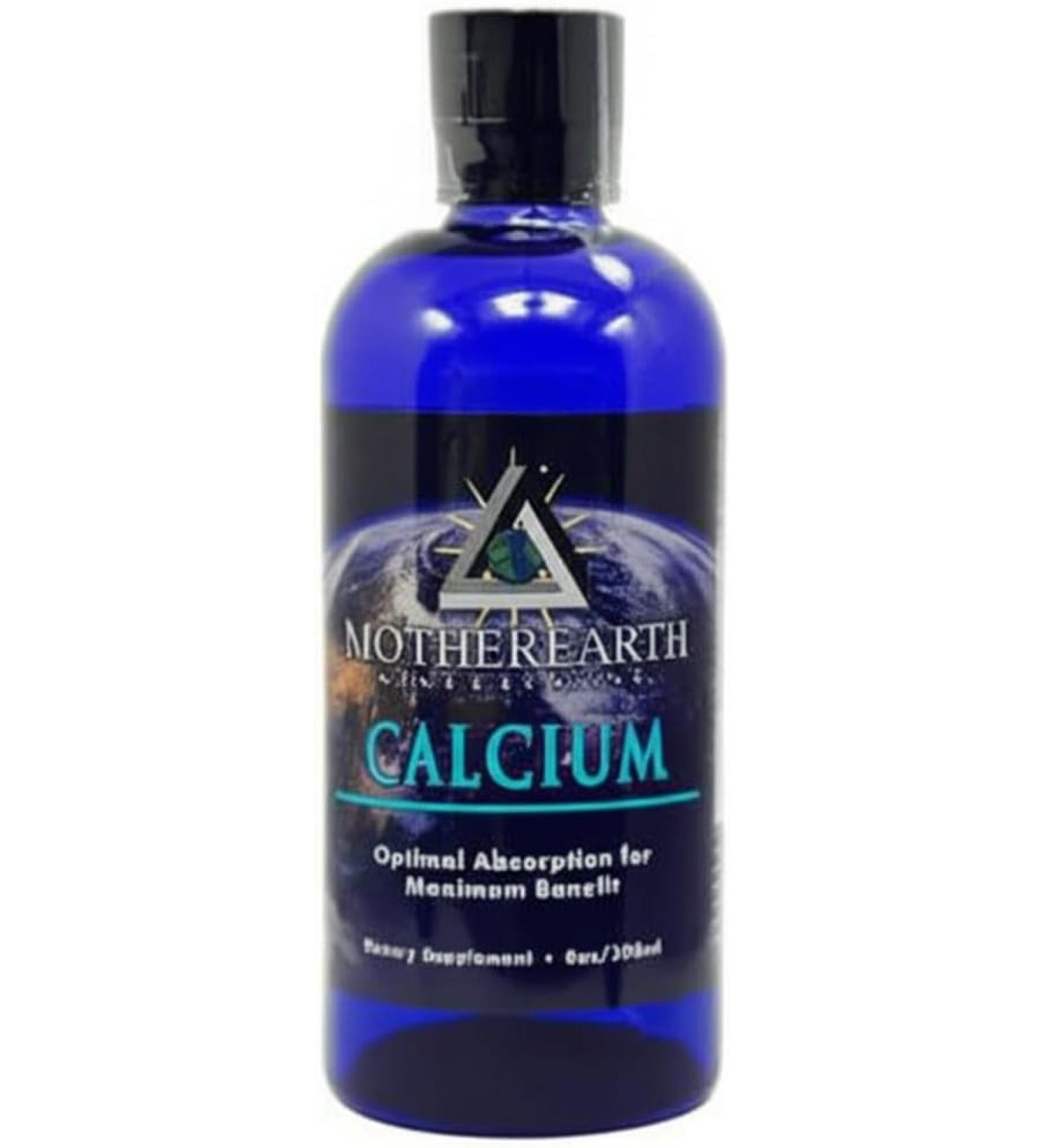 Mother Earth Minerals - Calcium - 8 Ounce