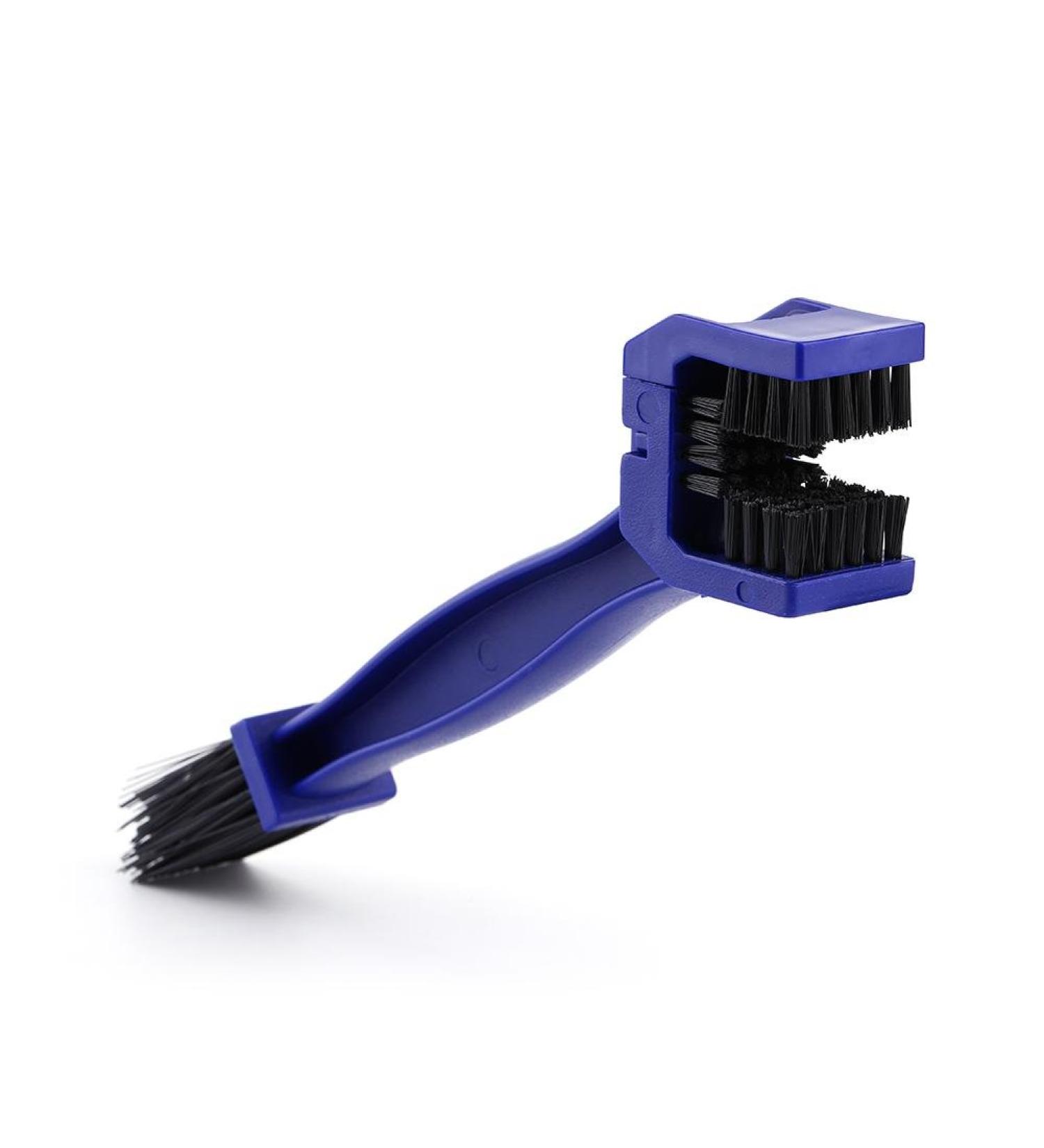 Keenso Bike Chain Scrubber and Brake Dirt Remover Tool - Professional Motorcycle Chain Cleaner Brush (Blue) - Buy Online on GoSupps.com