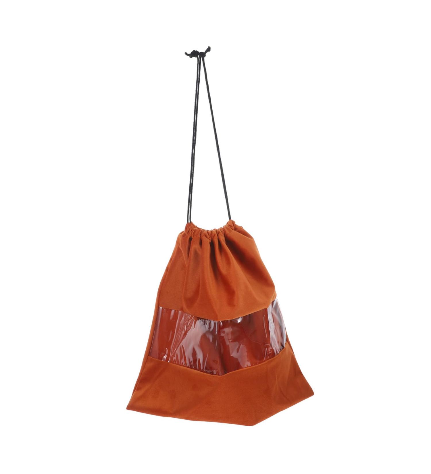 Baluue Hair Dryer Storage Bag Travel Supplies Hair Dryer Sack Drawstring Storage Pouch Suede Coffee 32x28x0.6cm Coffee - Buy Online on GoSupps.com