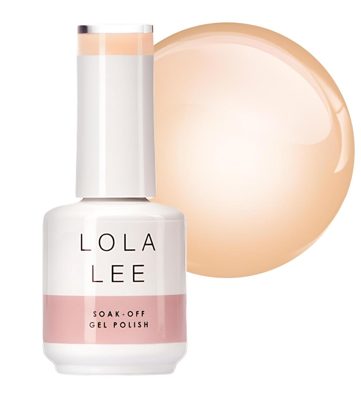 Lola Lee Gel Polish | Relax A Troubled Mind (French Nude) | GP021 | 15ml |Long-Lasting | Chip Proof | Soak-Off | Nail Art | Manicure & Pedicure | Easy to Apply |Salon and Home Use | LED UV Lamp - Buy Online on GoSupps.com