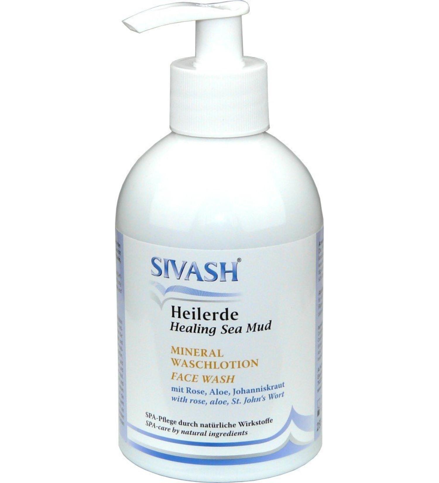 SIVASH Sivash Clay Mineral Cleansing Gel for first oily cleansing the skin on the face 270 ml. Spa-Pflege Durch Naturals Active ingredients also Bei Pickeln Acne