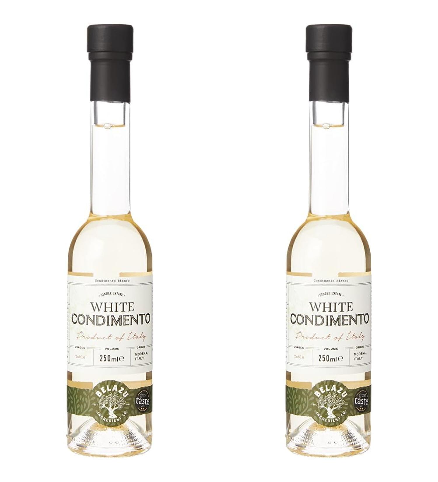 Belazu White Balsamic Condiment Bottle 250 ml (Pack of 2) - Buy Online on GoSupps.com
