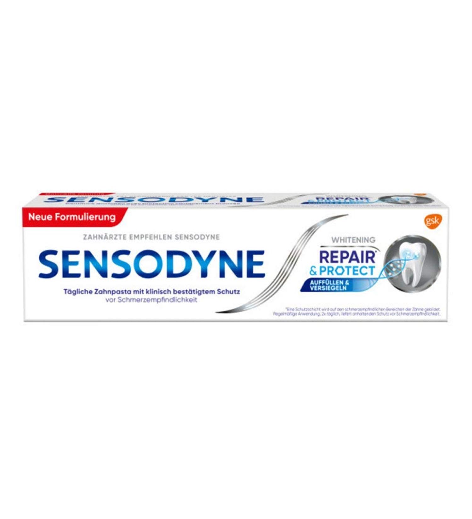 Sensodyne Repair & Protect Original Sensitive Toothpaste 75ml Mint - 2.53 Fl Oz | Pack of 1 - Buy Online on GoSupps.com