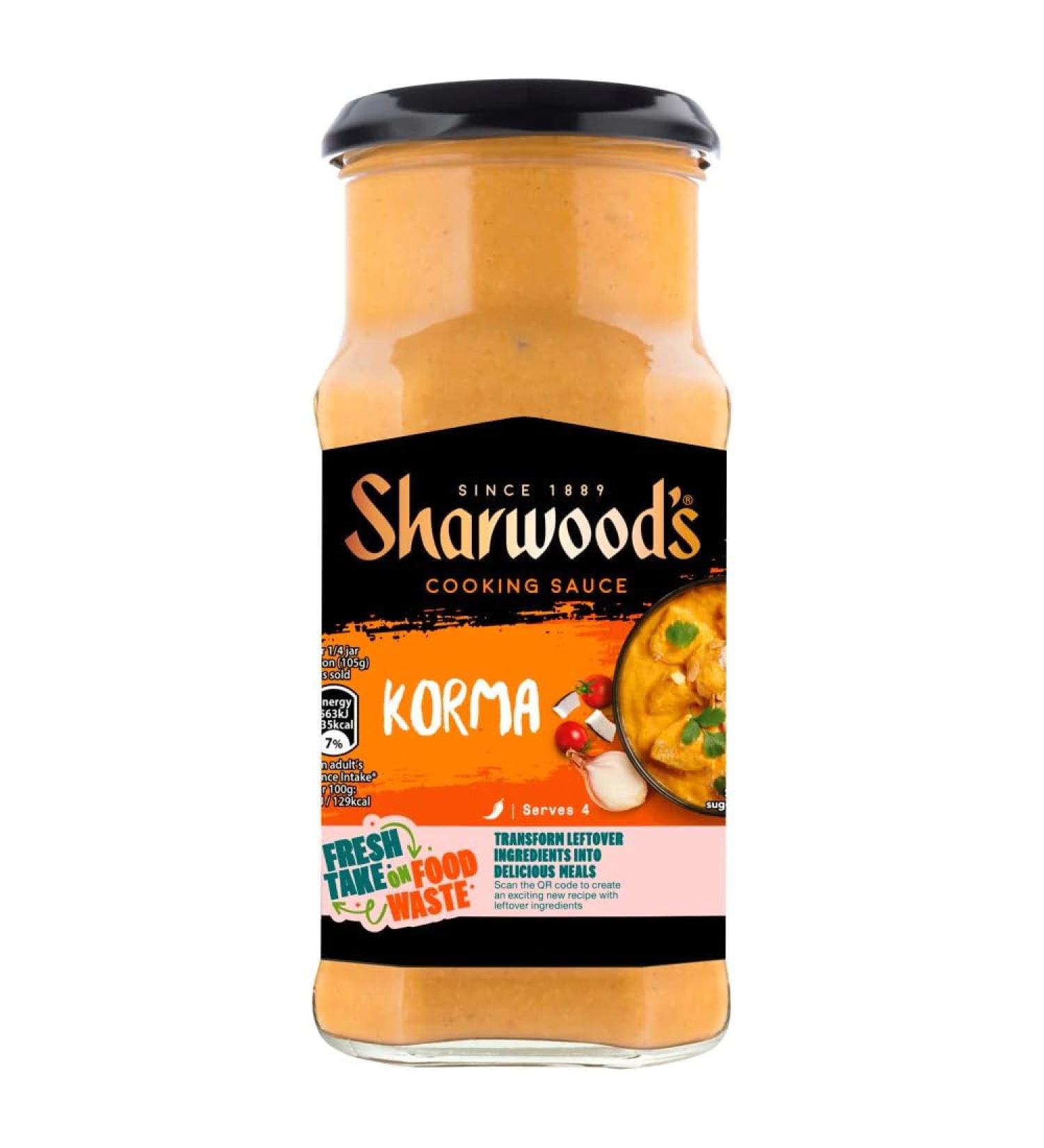My Africa Store Sharwood's Cooking Sauce Korma 420g 1 Count (Pack of 1)