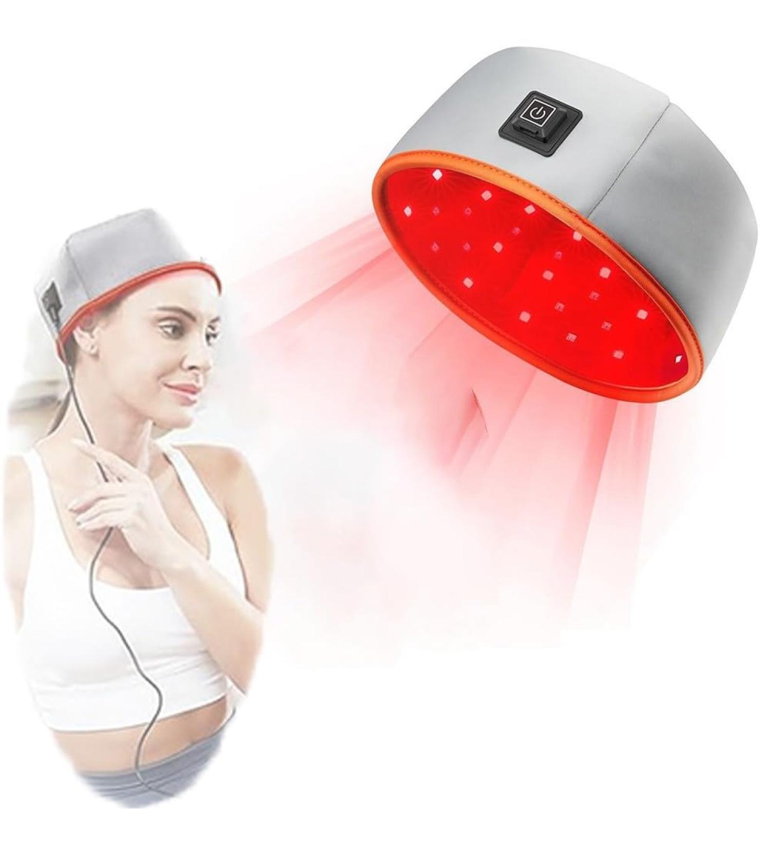 BFFDBFG LED Red Light Therapy Hat Light Therapy Hair Growth Cap Hair Loss Treatments 120Pcs LED 660Nm 850Nm Near Infrared Therapy Device - Buy Online on GoSupps.com
