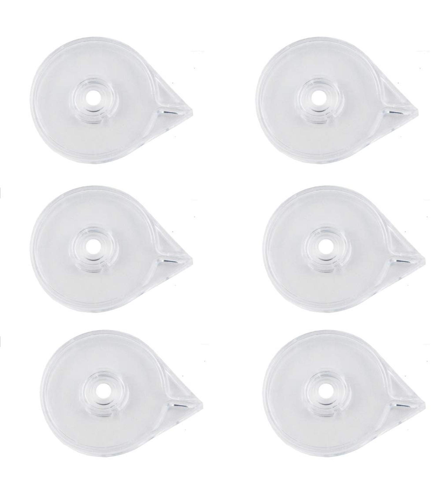 6PCS Nail Tape Line Dispenser Case | Clear Holder Tool for Manicure | Nail Striping Tape Organizer - Buy Online on GoSupps.com