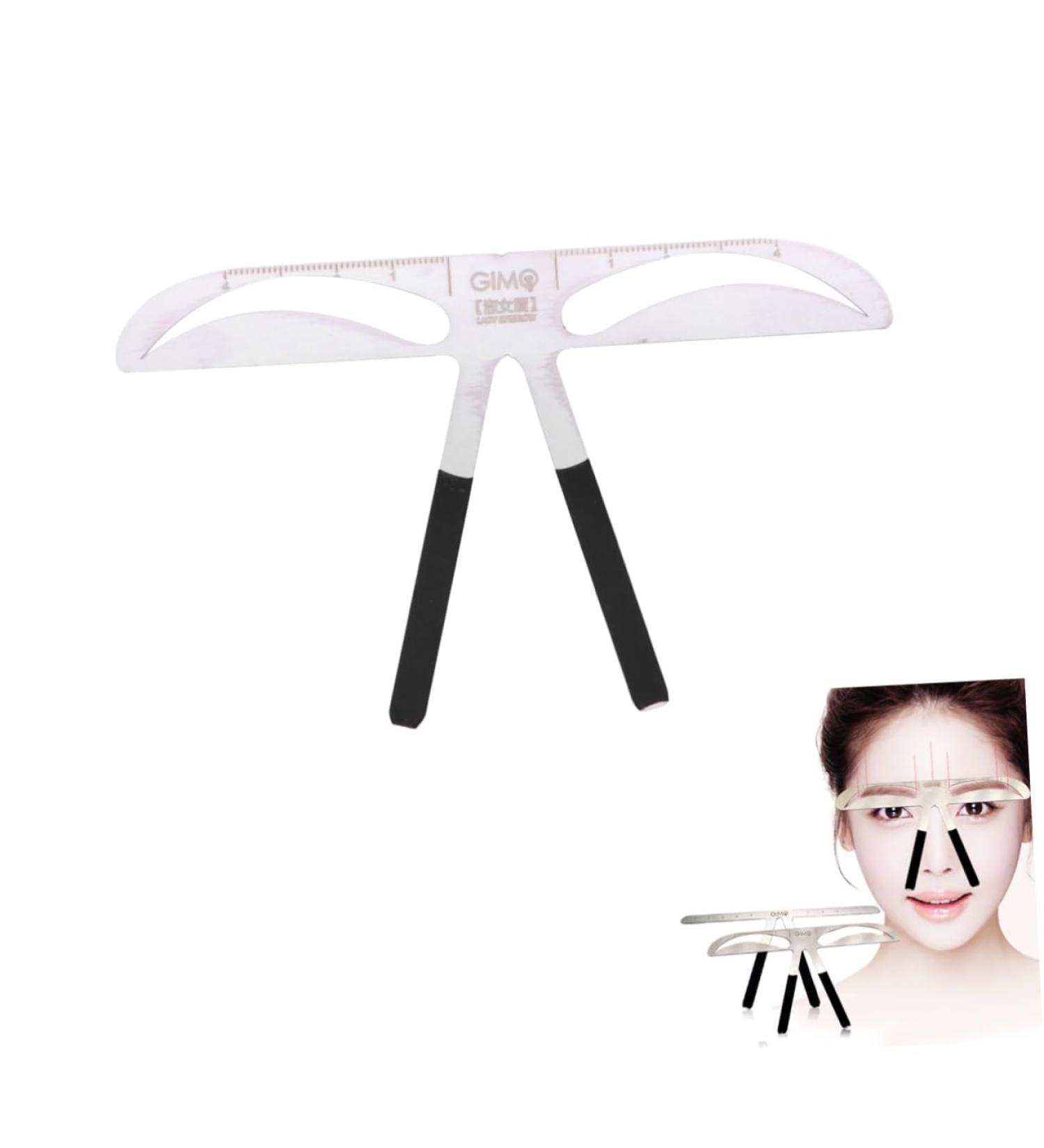 NOLITOY Eyebrow Ruler Eyebrow Tools Eyebrow Shaper Stencil Eyes Brow Stencils Template Eyebrow Trimming Set - Buy Online on GoSupps.com