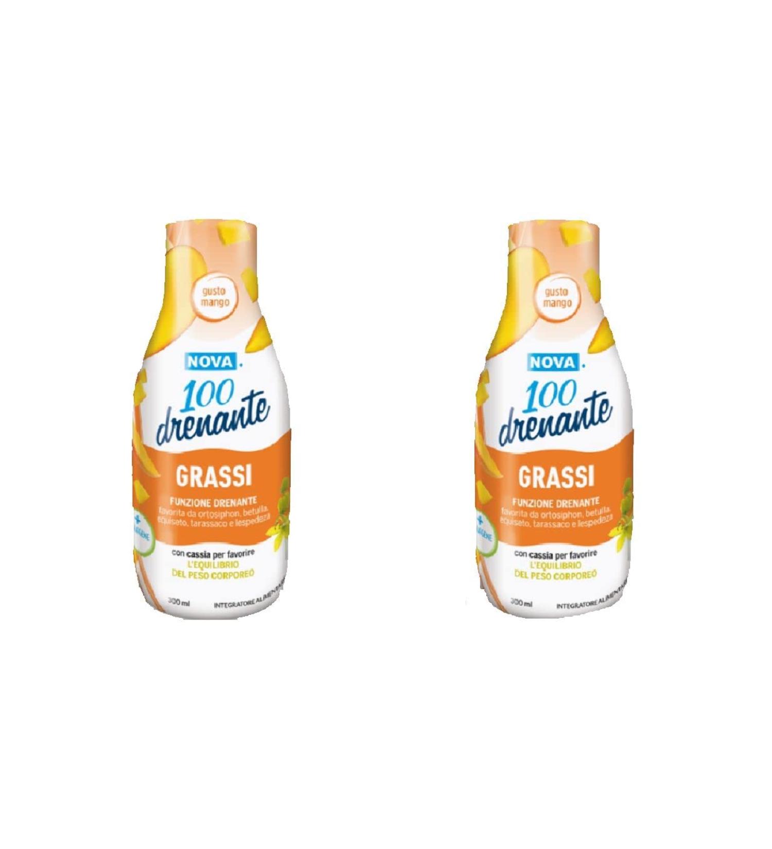 Fashion Nova NOVA 100 DRAINING GRASSI MANGO BIPACK 2 X 300 ML